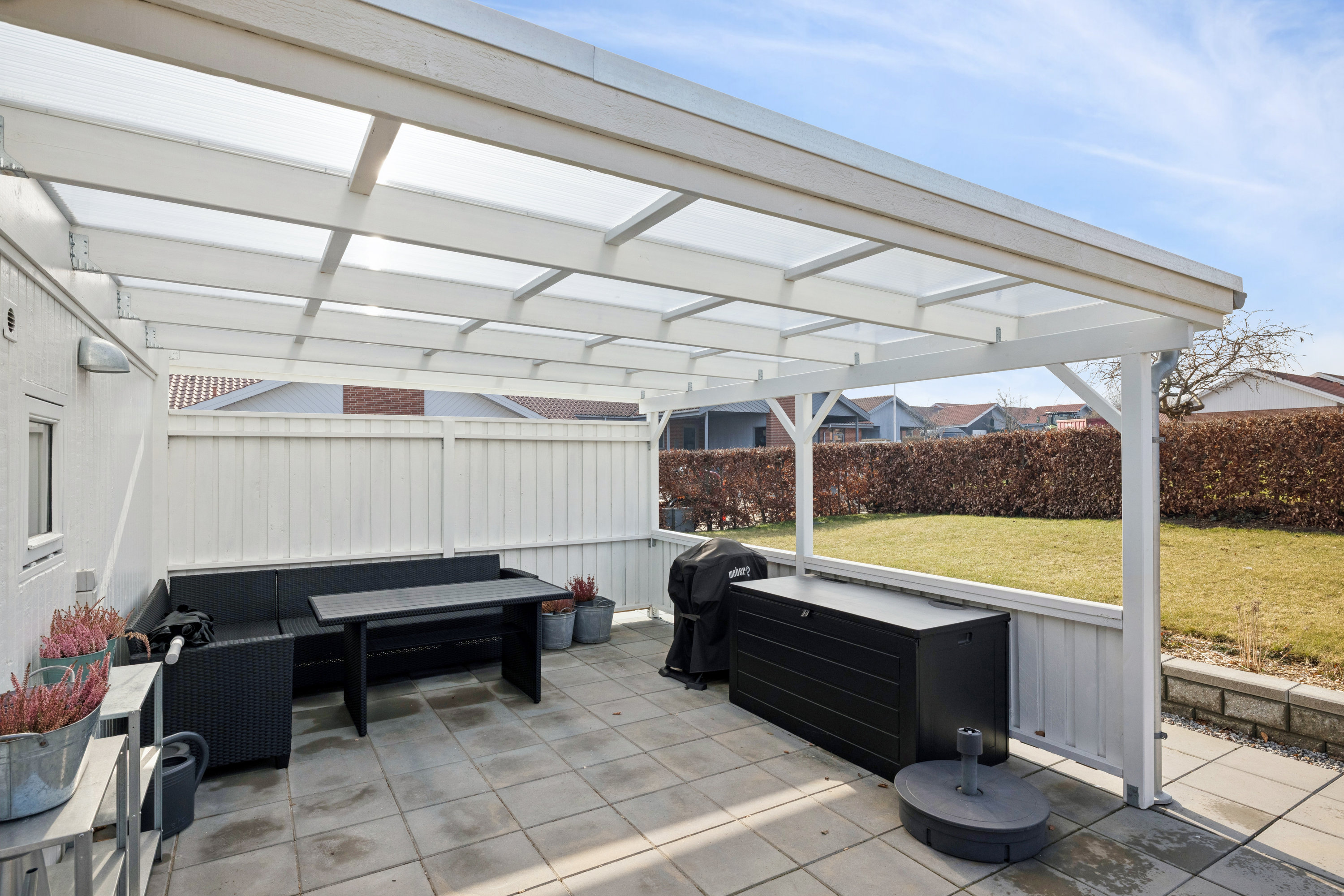 Fremhævet terrasse billede i fuldskærmstilstand. Billede af Fristruphøjvej 236, 8800 Viborg