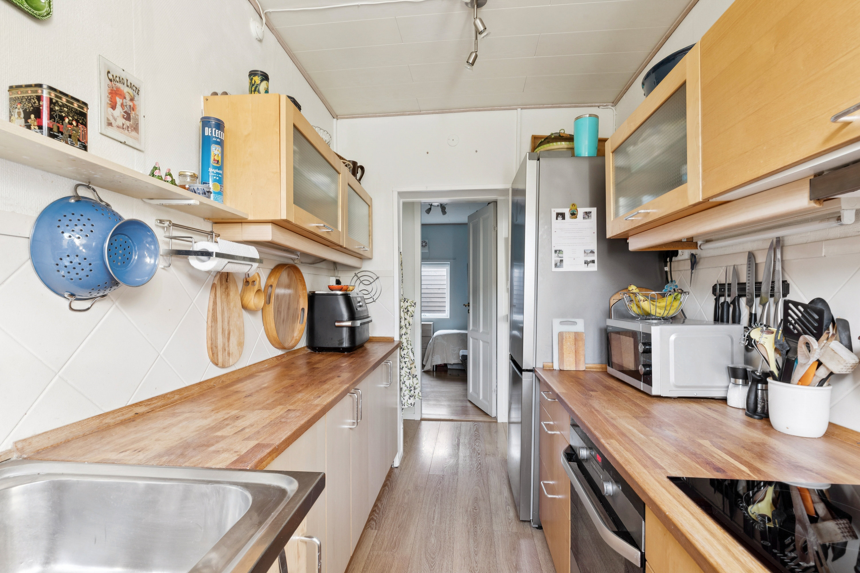 Fremhævet køkken billede i fuldskærmstilstand. Billede af Stationsvej 9, 2640 Hedehusene