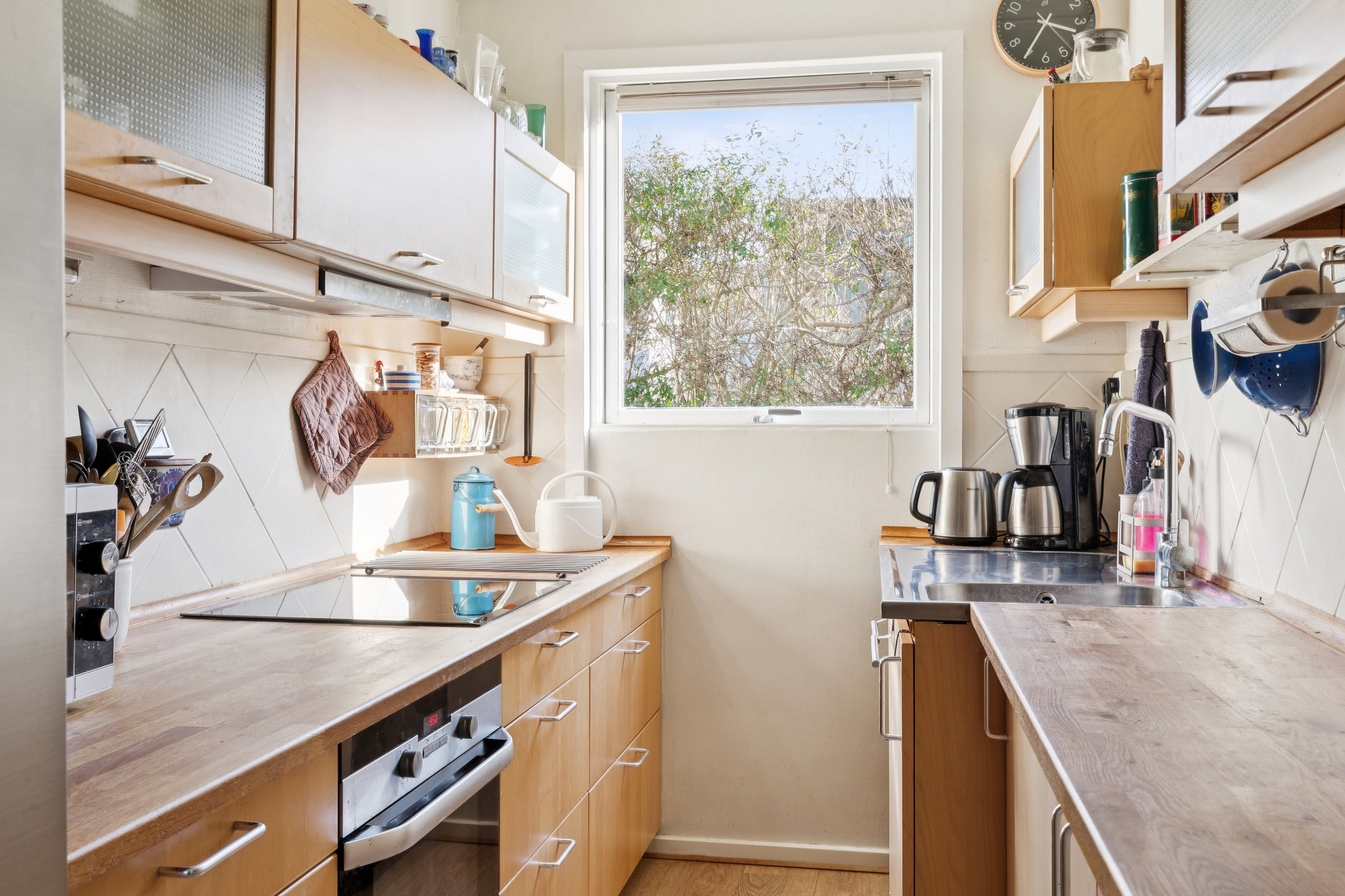 Fremhævet køkken billede i fuldskærmstilstand. Billede af Stationsvej 9, 2640 Hedehusene