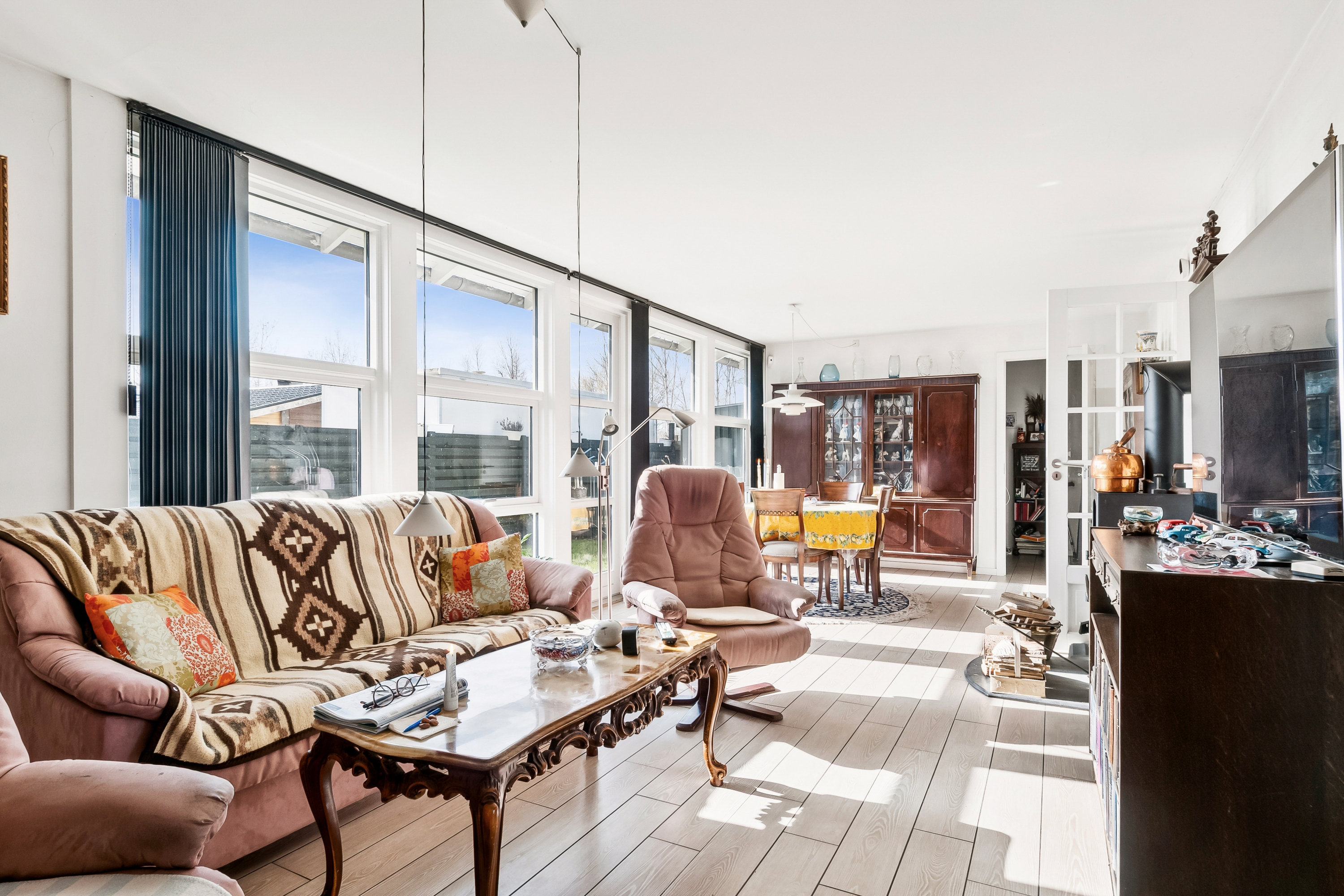 Fremhævet stue billede i fuldskærmstilstand. Billede af Kongelundsvej 652, 2791 Dragør