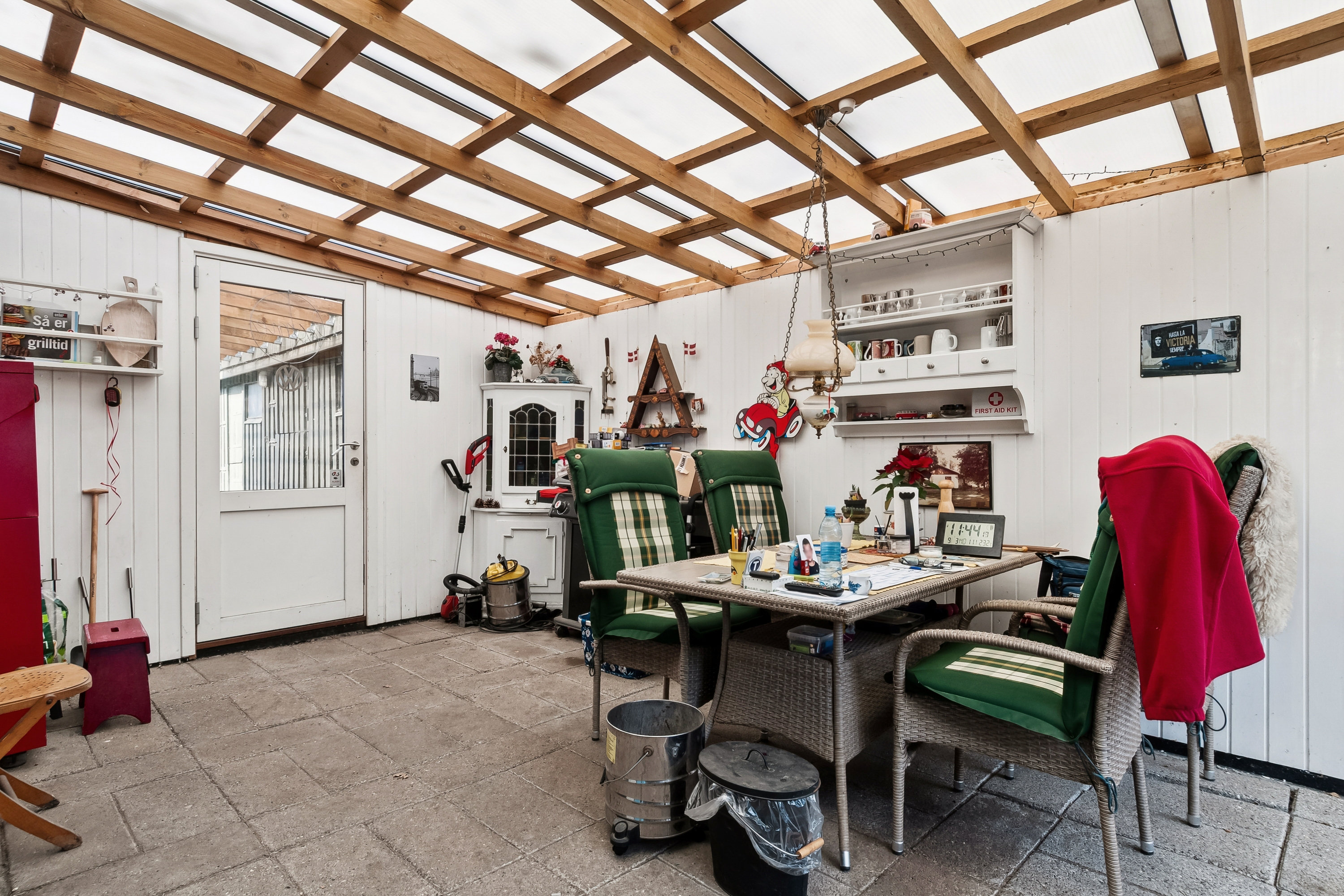 Fremhævet garage billede i fuldskærmstilstand. Billede af Kongelundsvej 652, 2791 Dragør