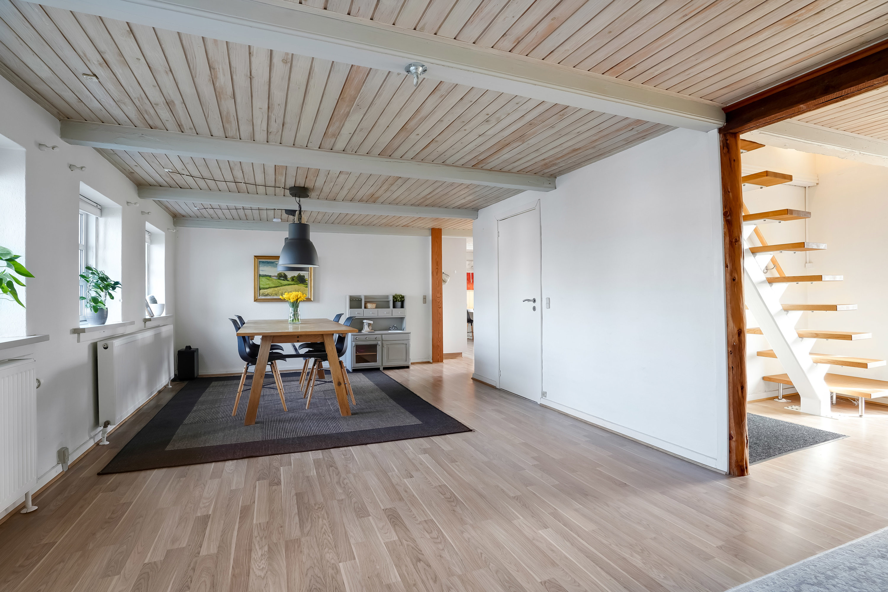 Fremhævet stue billede i fuldskærmstilstand. Billede af Bygaden 18, Underup, 8740 Brædstrup