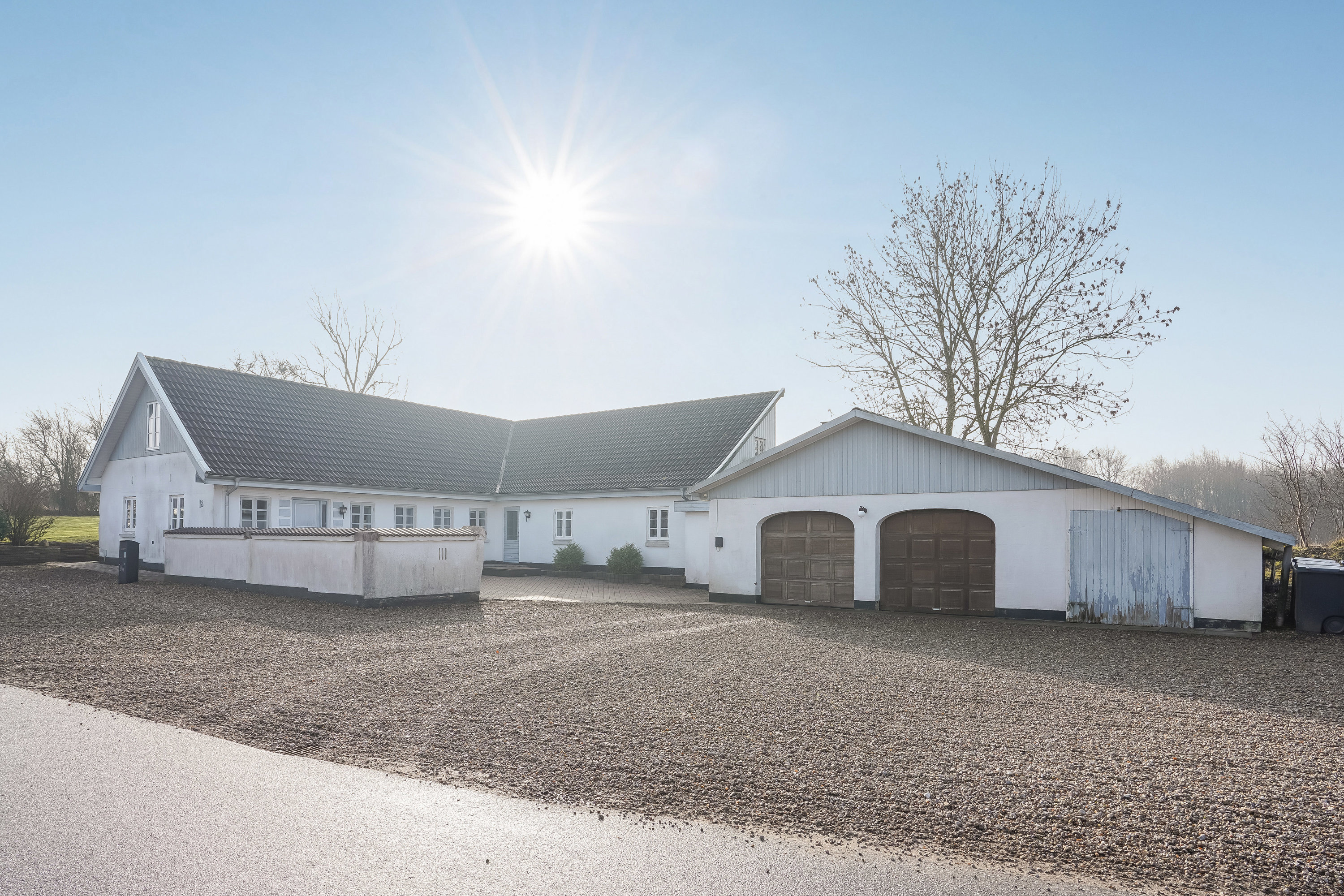 Fremhævet ejendommen billede i fuldskærmstilstand. Billede af Bygaden 18, Underup, 8740 Brædstrup