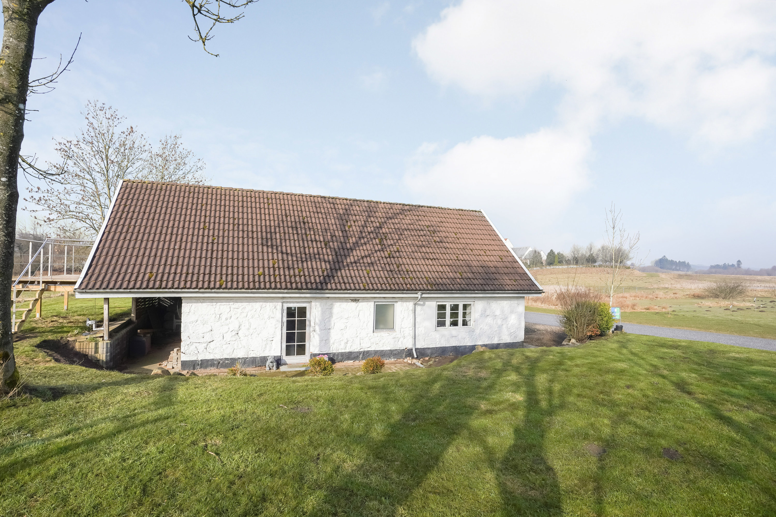 Fremhævet ejendommen billede i fuldskærmstilstand. Billede af Bygaden 18, Underup, 8740 Brædstrup