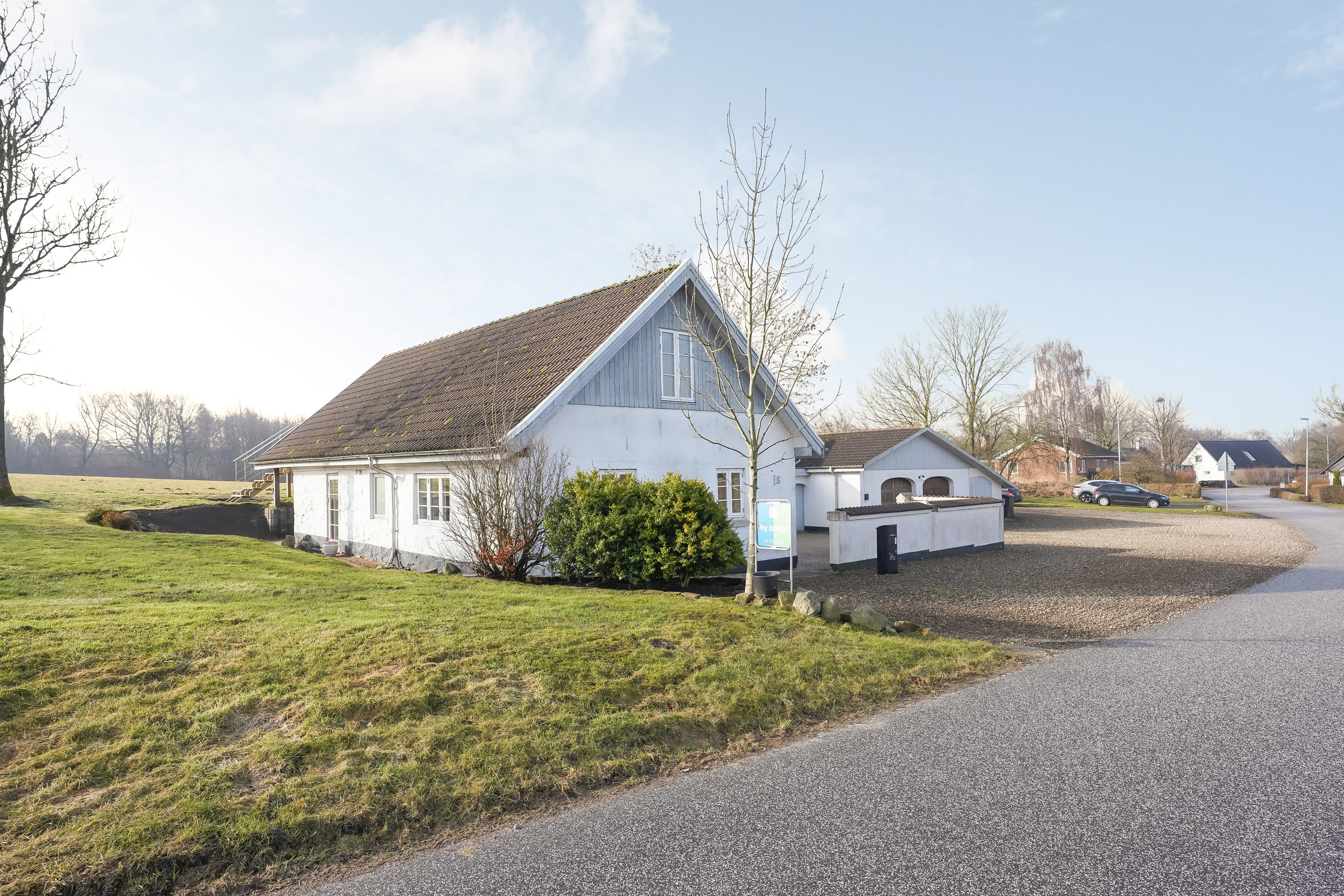 Fremhævet ejendommen billede i fuldskærmstilstand. Billede af Bygaden 18, Underup, 8740 Brædstrup