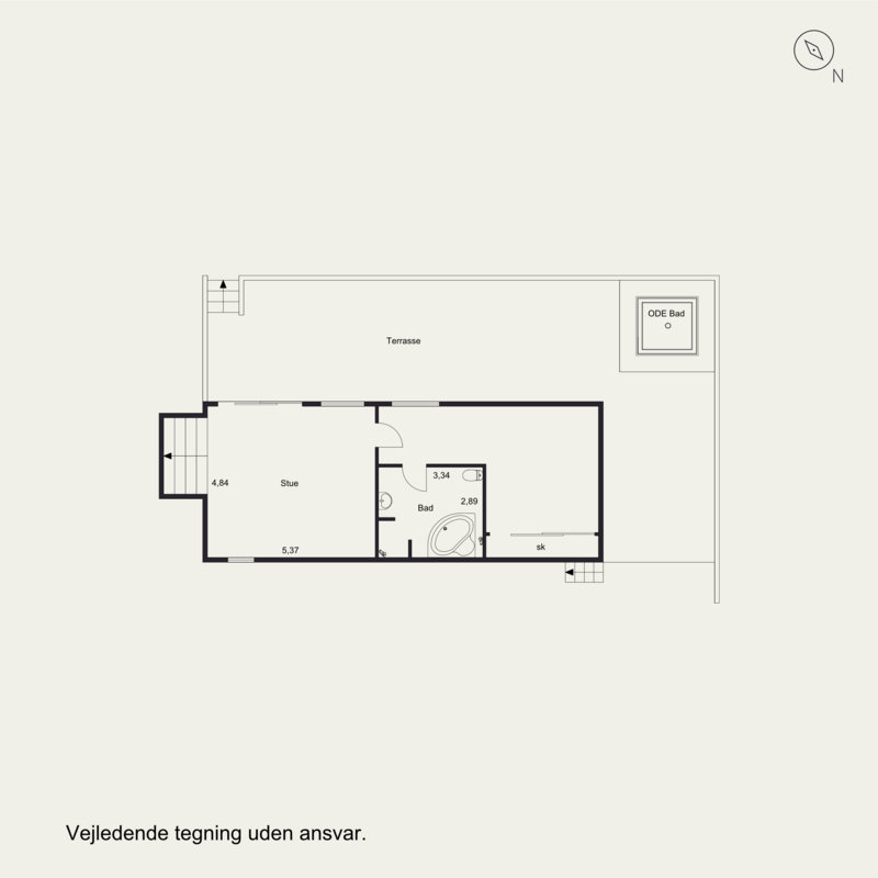 Plantegninger billede af Snapsund 4, 8700 Horsens