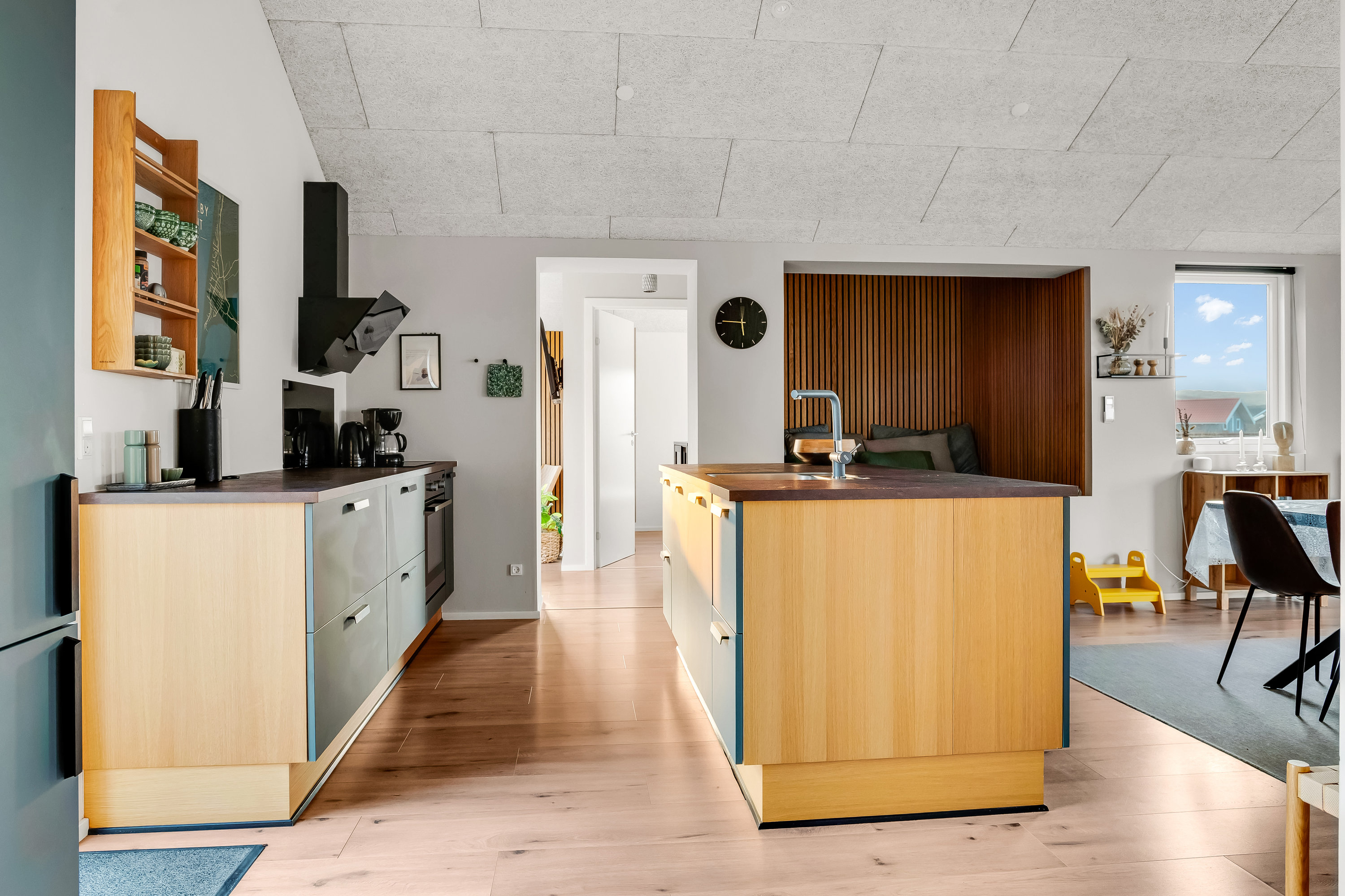 Fremhævet køkken alrum billede i fuldskærmstilstand. Billede af Strandvejen 138B, Vejlby, 7673 Harboøre