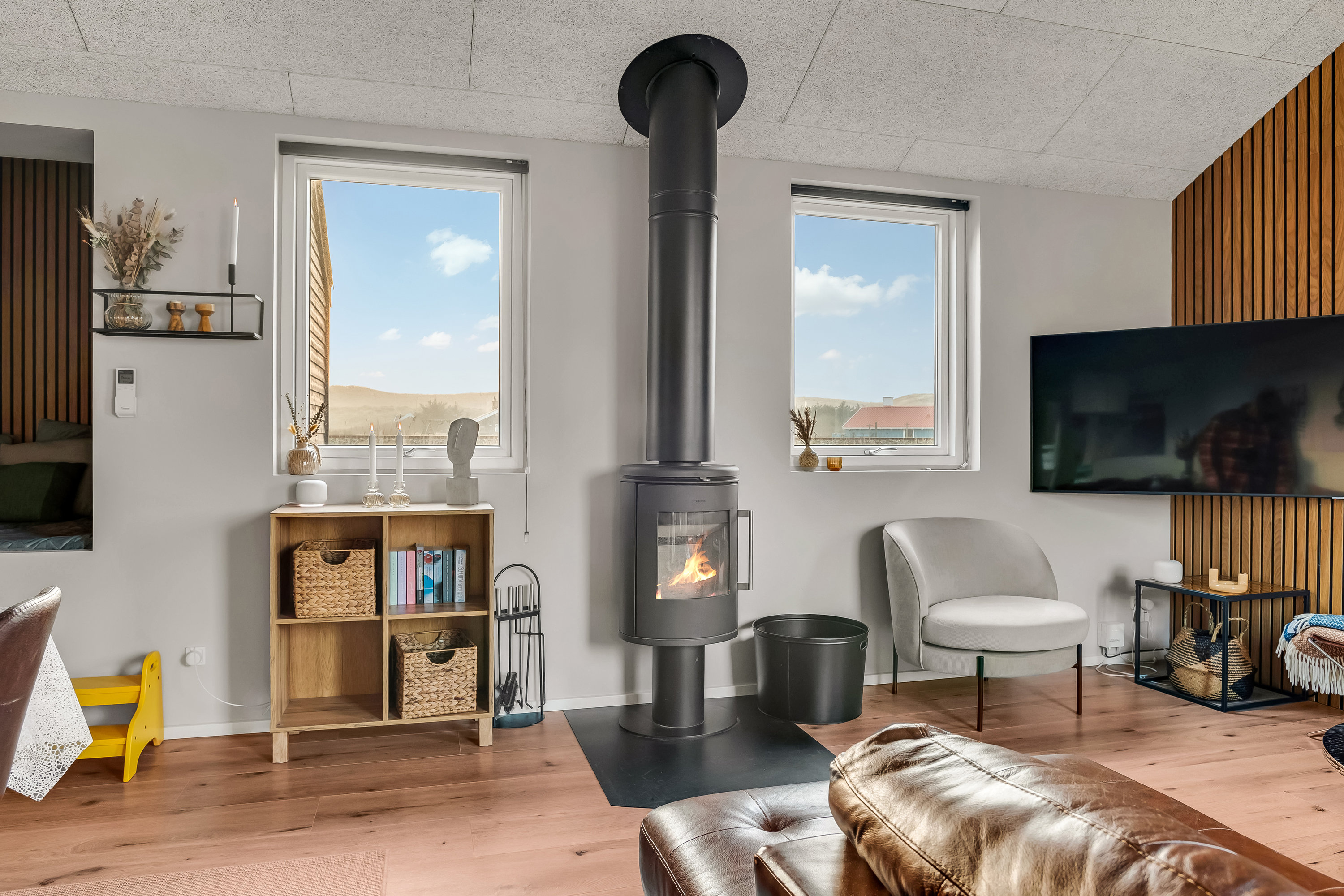 Fremhævet andet billede i fuldskærmstilstand. Billede af Strandvejen 138B, Vejlby, 7673 Harboøre