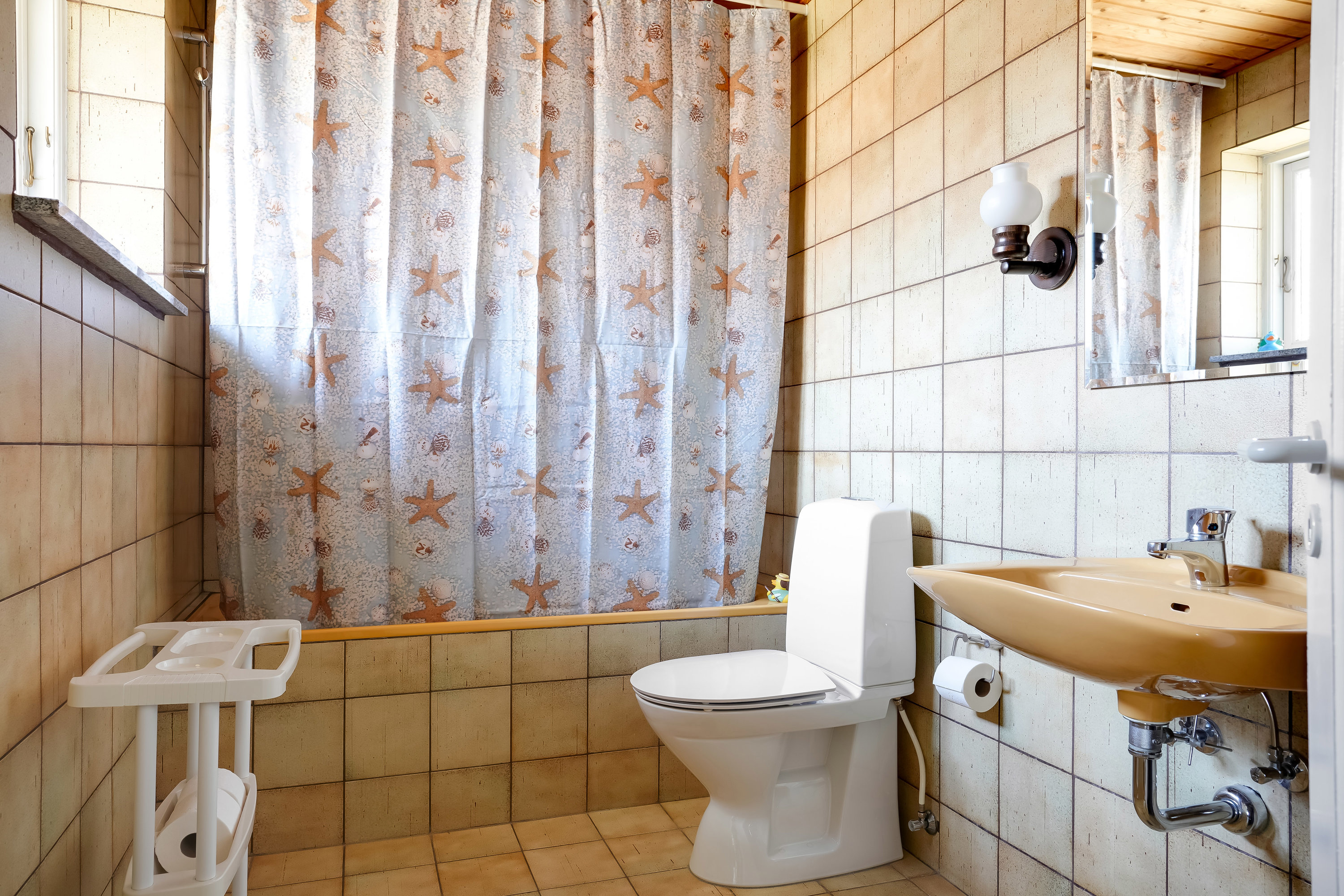 Fremhævet badeværelse billede i fuldskærmstilstand. Billede af Bygade 96, 7173 Vonge