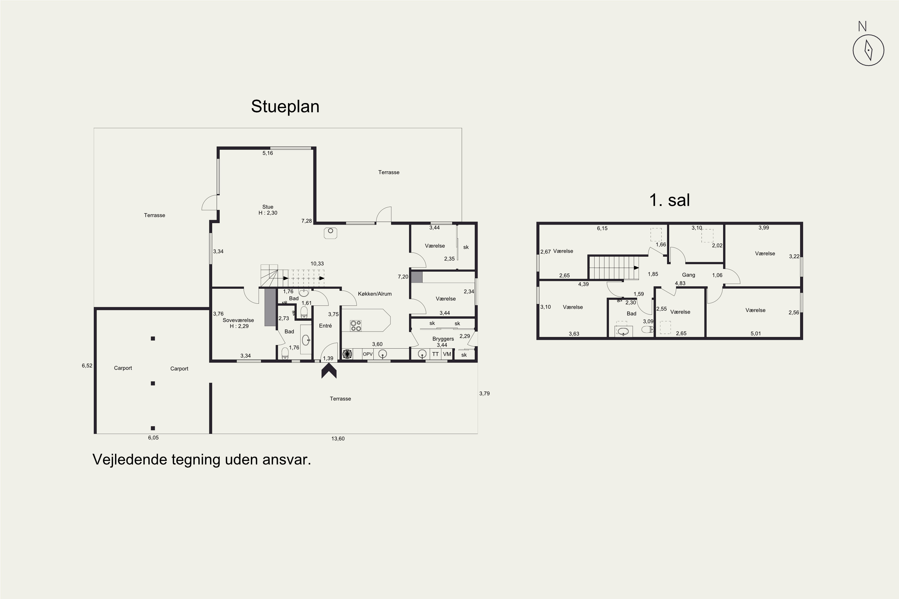 Plantegninger billede af Lundsbjerg Møllevej 35, Begyndt, 6200 Aabenraa