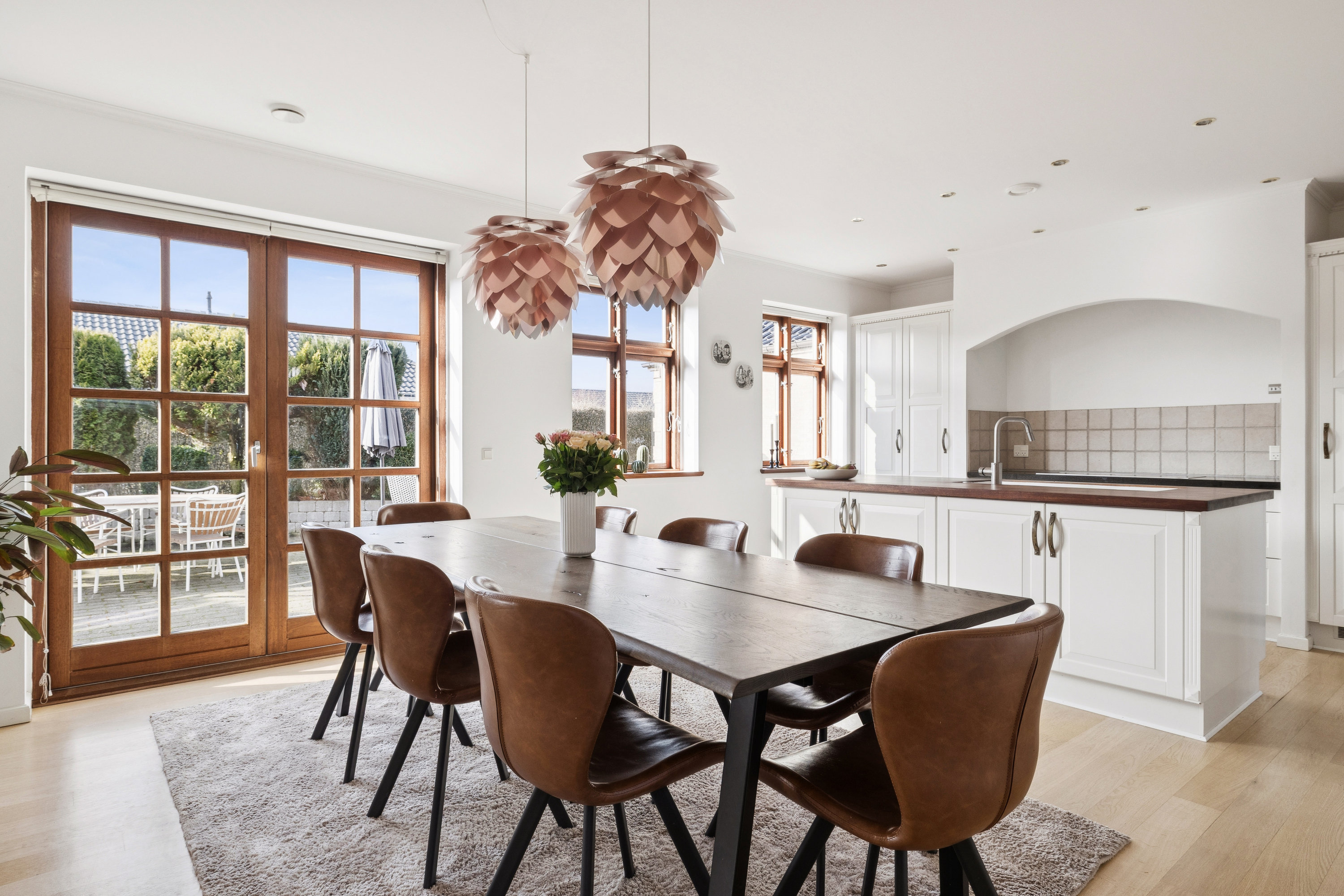 Fremhævet køkken billede i fuldskærmstilstand. Billede af Højvangen 47, 8981 Spentrup