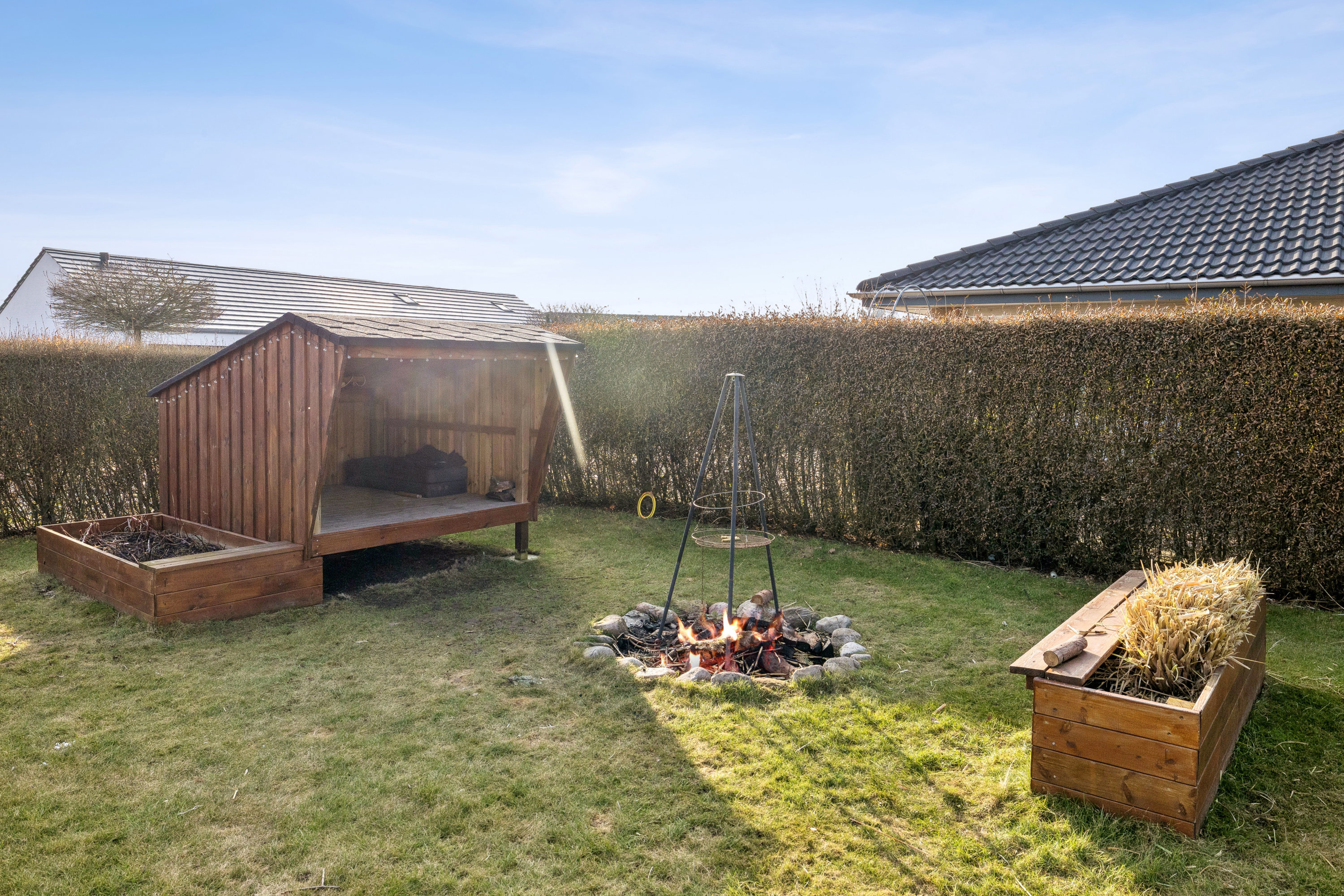 Fremhævet have billede i fuldskærmstilstand. Billede af Højvangen 47, 8981 Spentrup