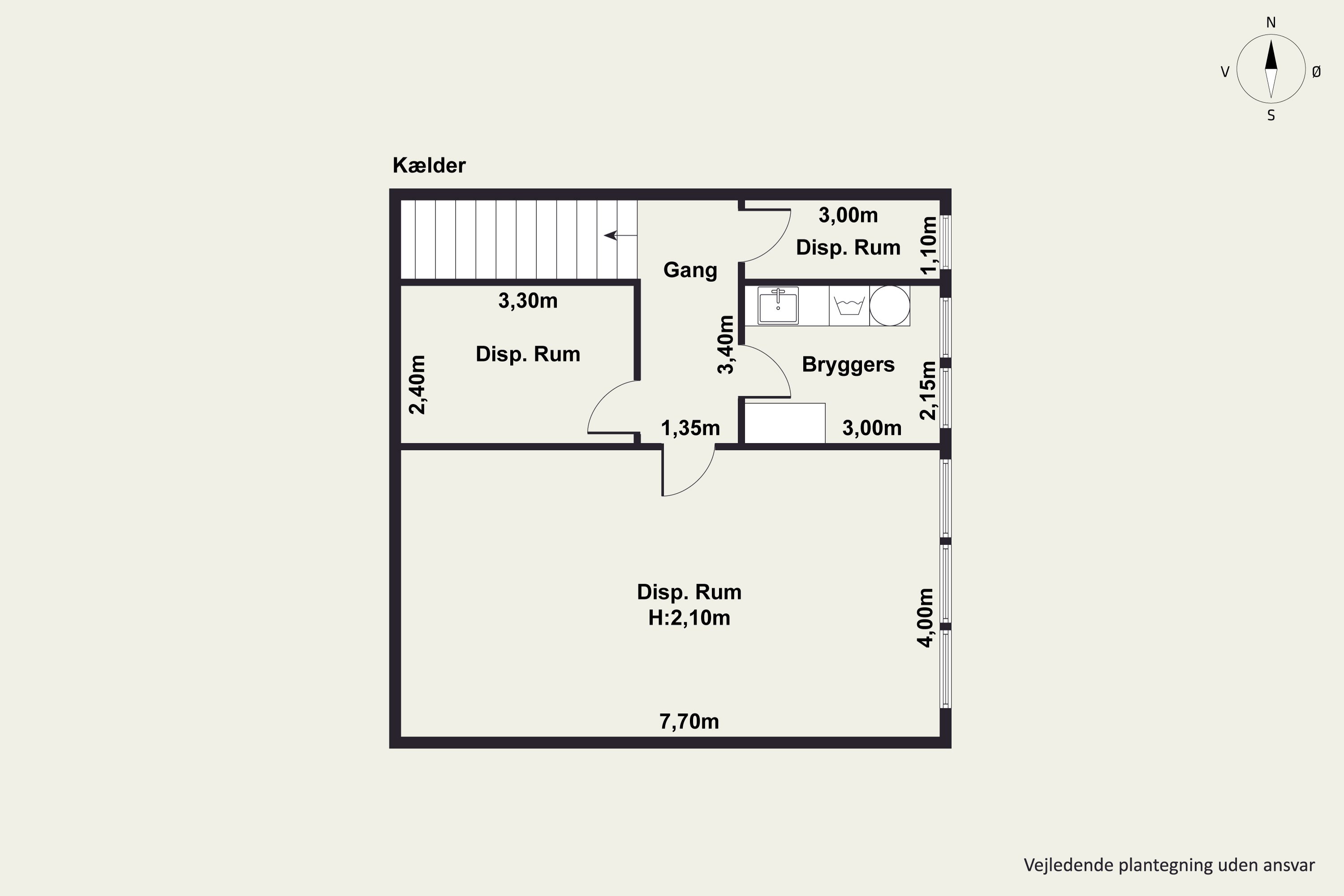Plantegninger billede af Mosegård Park 127, 3500 Værløse