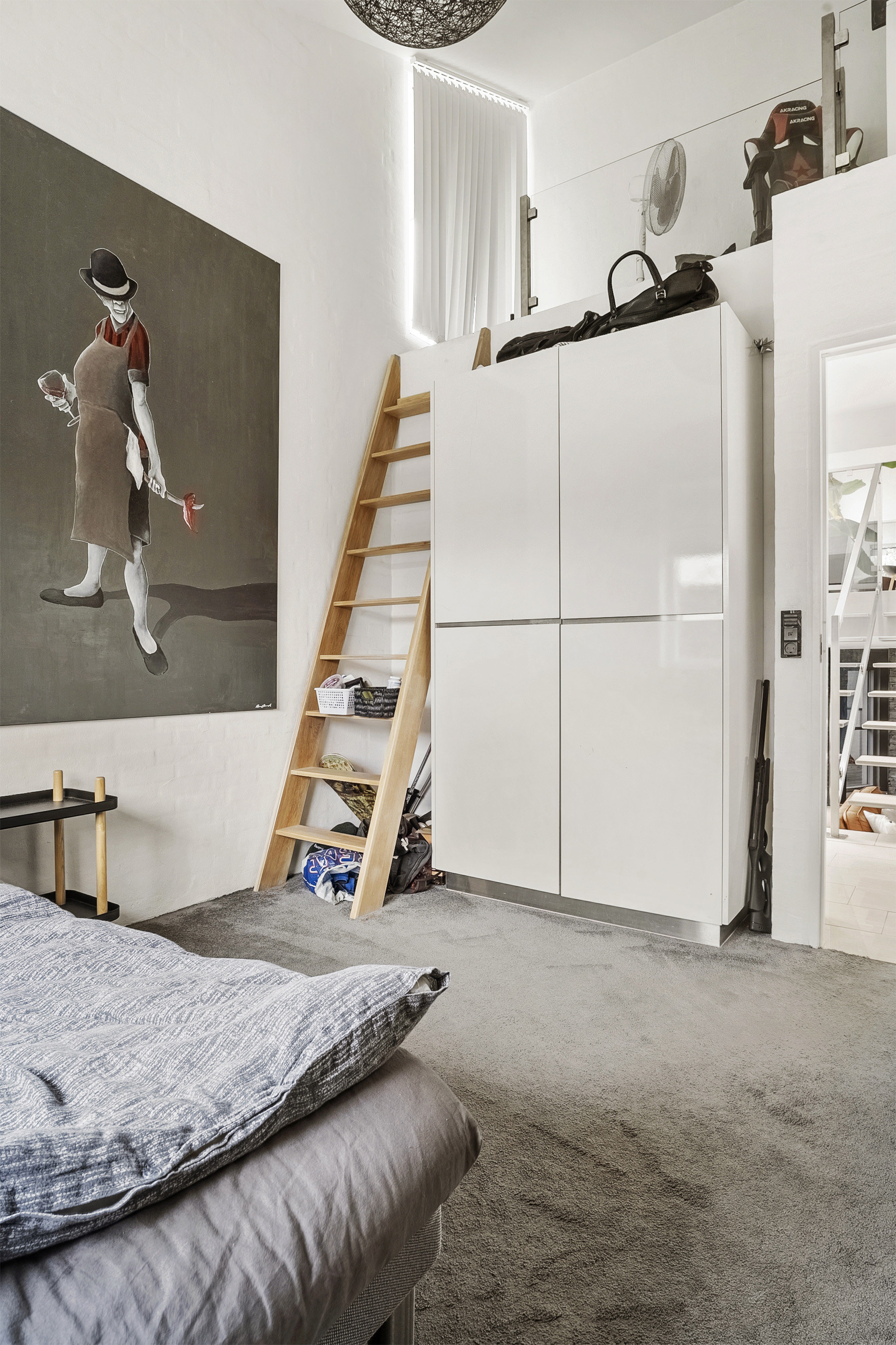 Fremhævet soveværelse billede i fuldskærmstilstand. Billede af Snapsund 4, 8700 Horsens