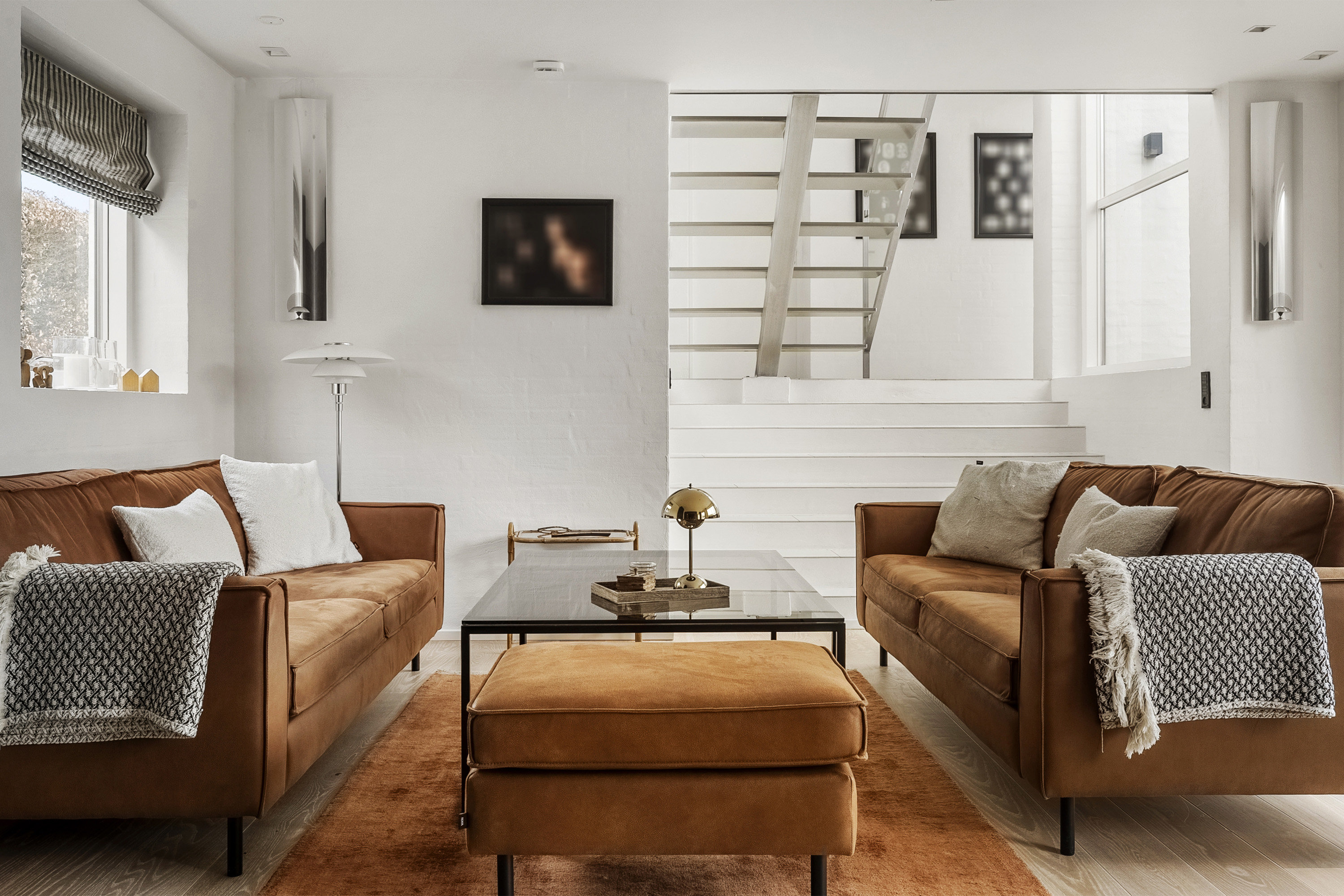 Fremhævet stue billede i fuldskærmstilstand. Billede af Snapsund 4, 8700 Horsens