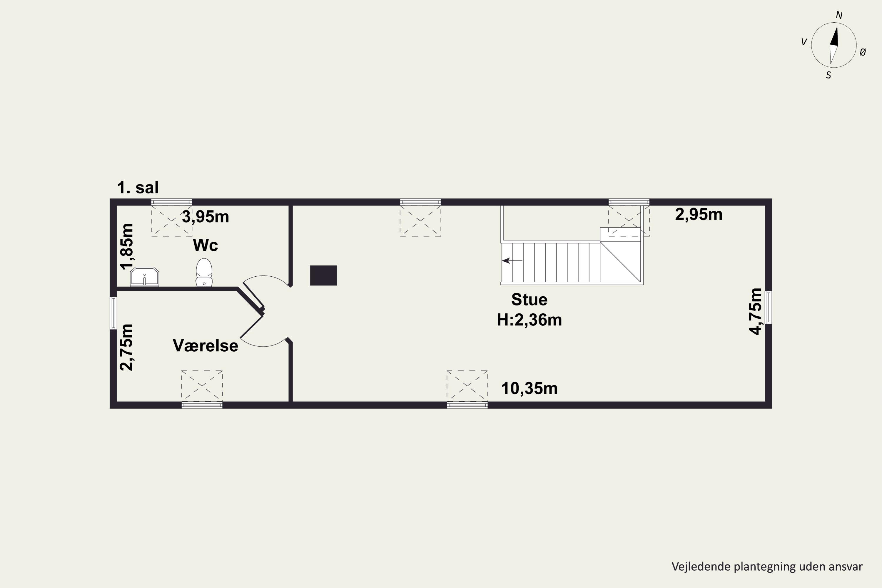 Plantegninger billede af Enggårdsvej 33, Sørup, 9530 Støvring