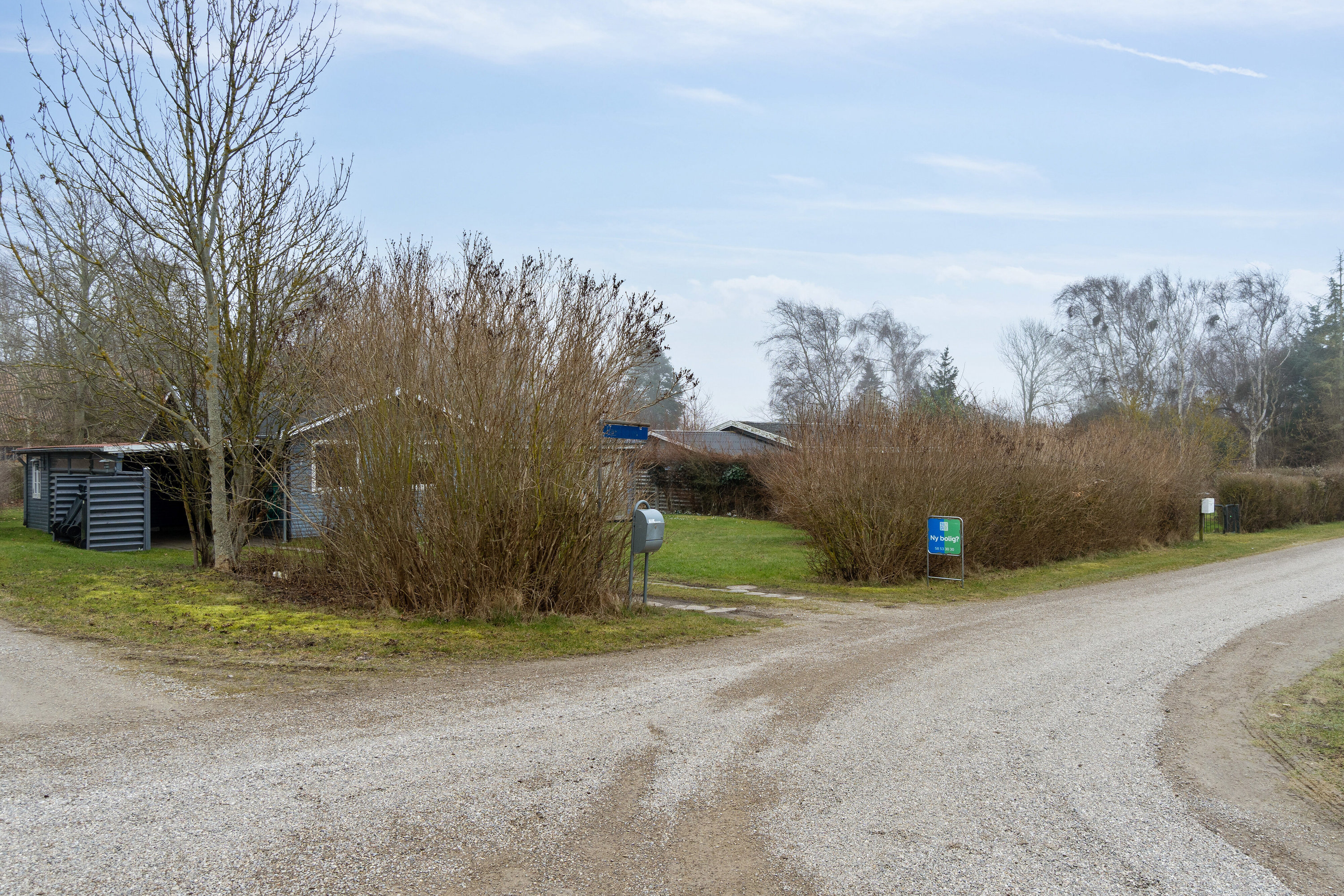 Fremhævet set fra vejen billede i fuldskærmstilstand. Billede af Papegøjevej 7, St Kongsmark, 4200 Slagelse