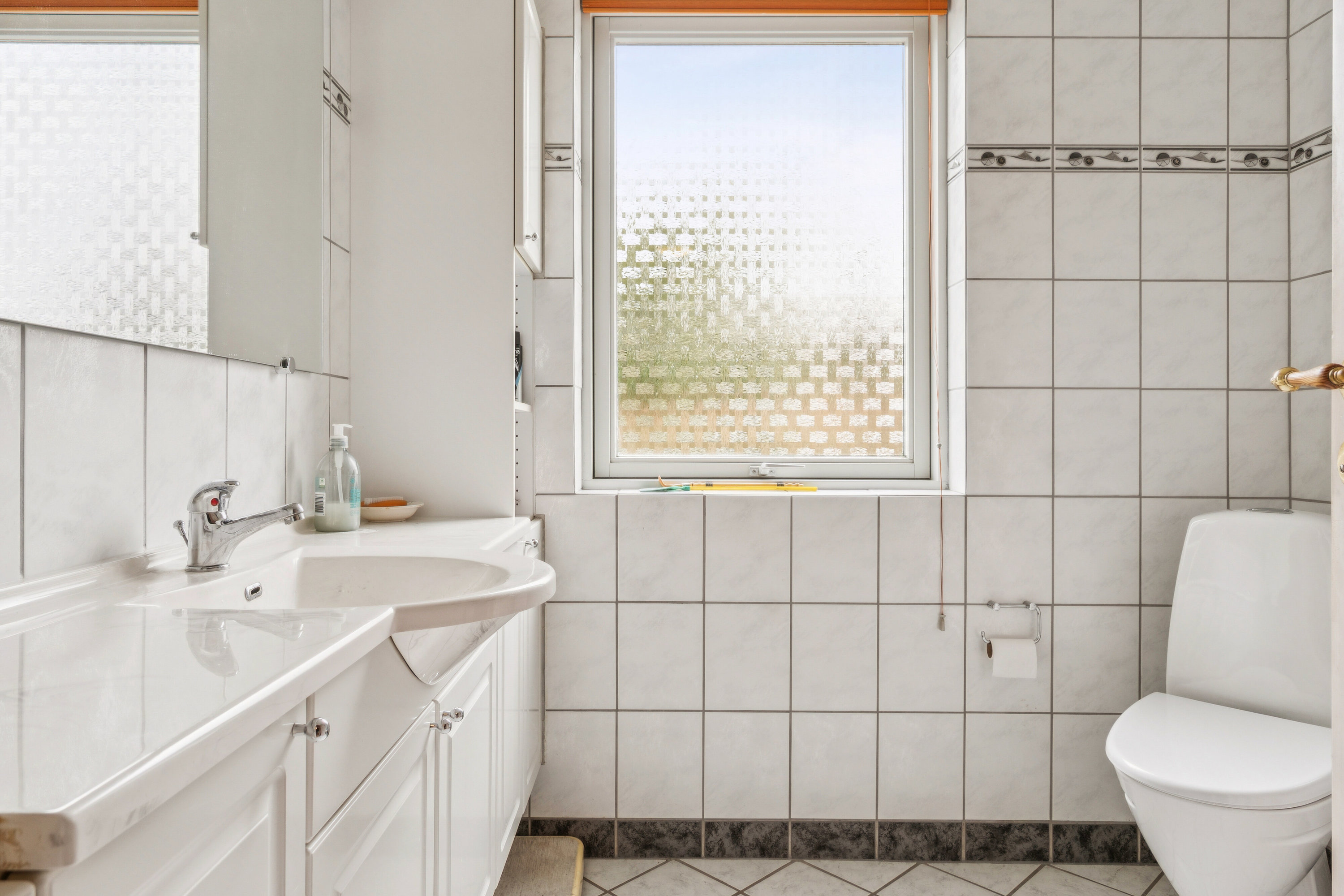 Fremhævet badeværelse billede i fuldskærmstilstand. Billede af Lupinvej 30, Tilsted, 7700 Thisted