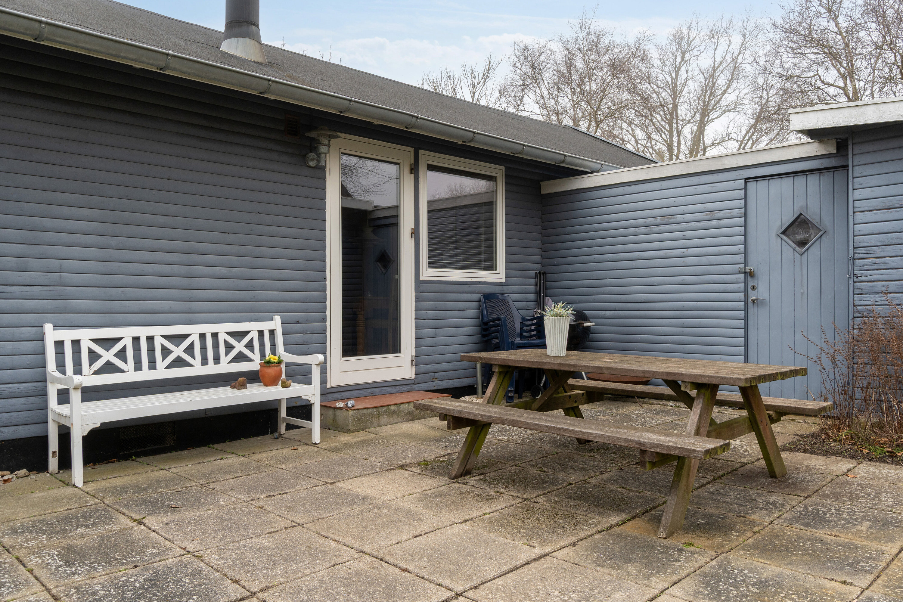 Fremhævet baghave billede i fuldskærmstilstand. Billede af Papegøjevej 7, St Kongsmark, 4200 Slagelse