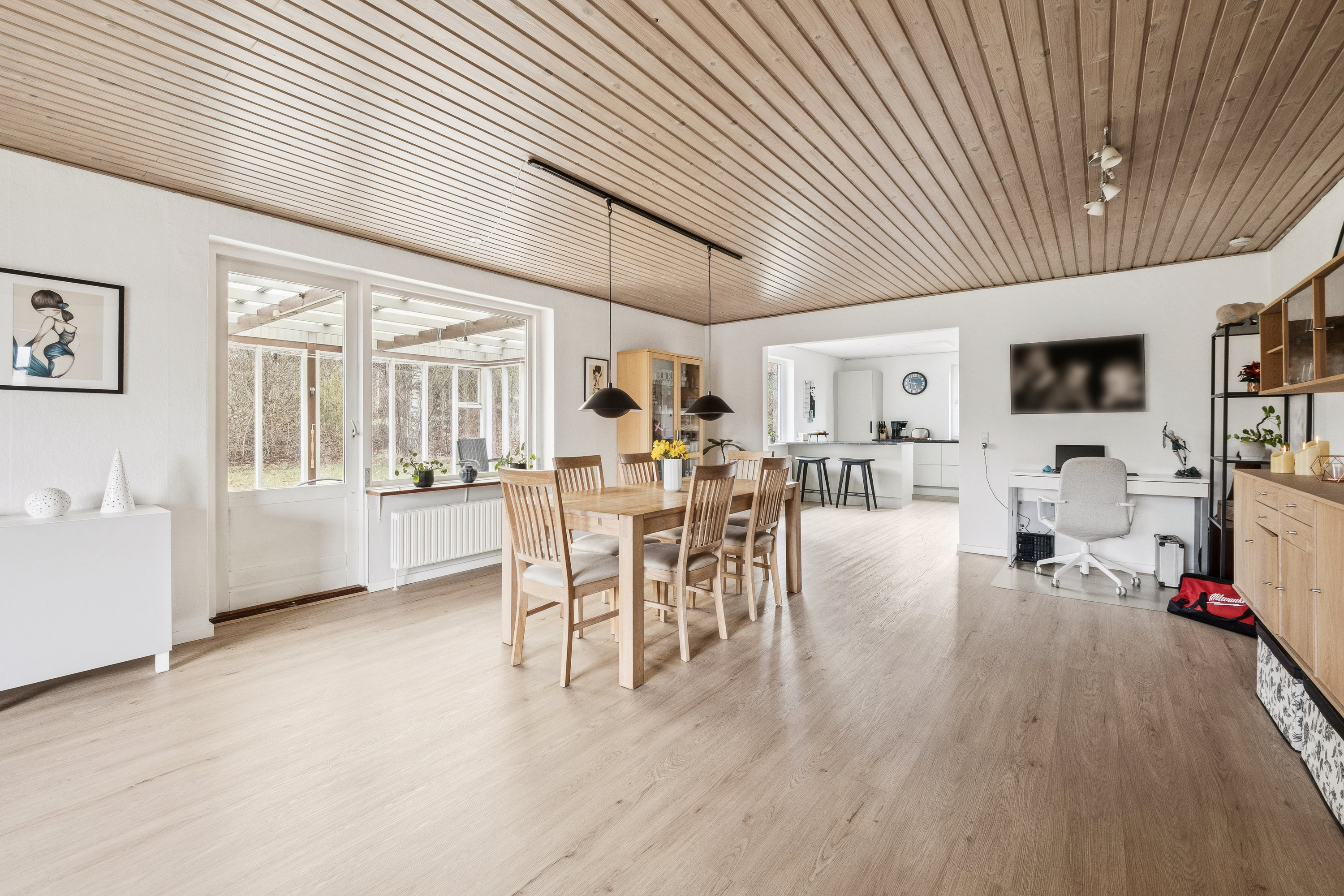 Fremhævet stue billede i fuldskærmstilstand. Billede af Bilstrupvej 41, 7800 Skive