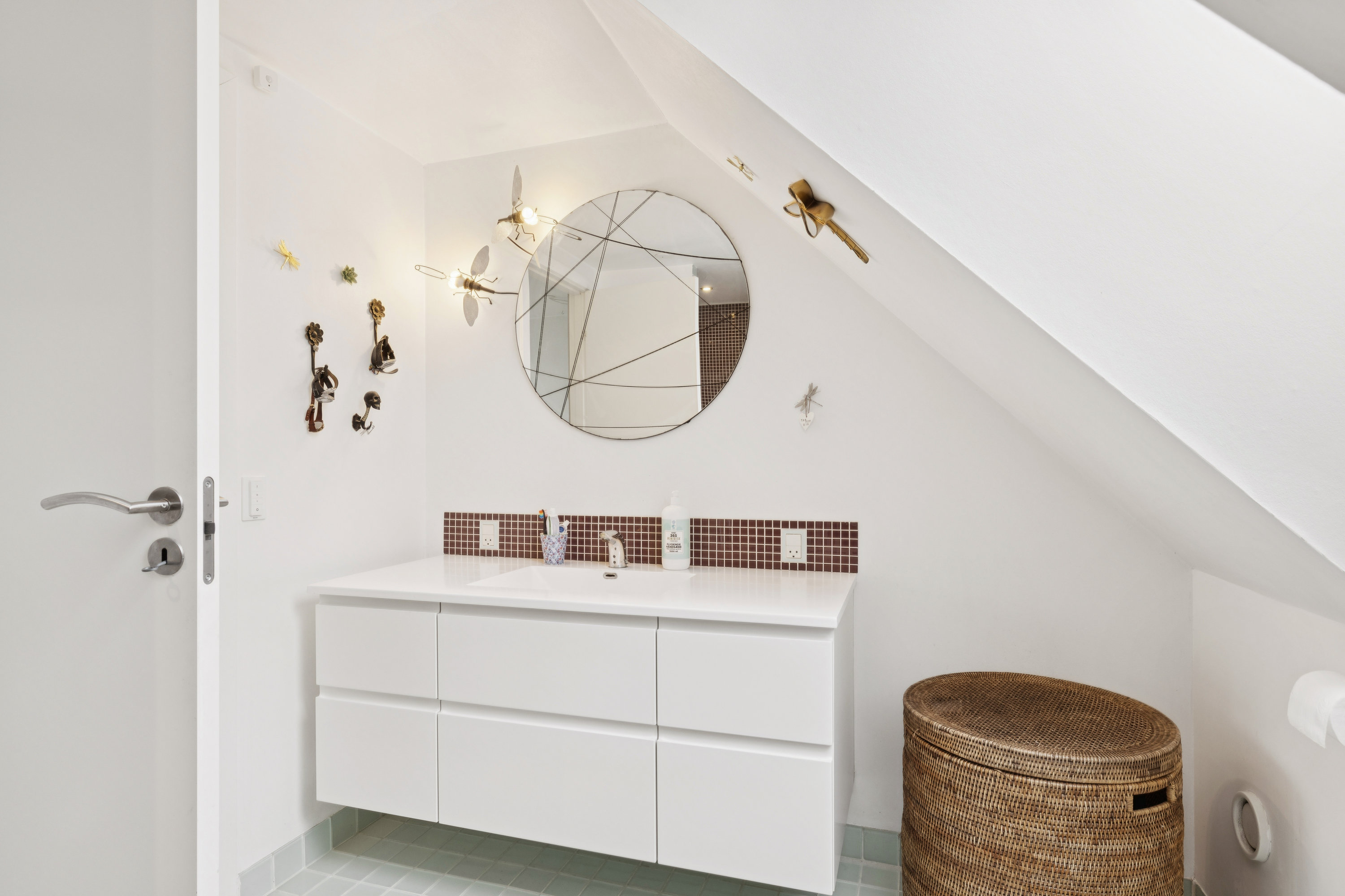 Fremhævet badeværelse billede i fuldskærmstilstand. Billede af Lille Randers 12, Thorsager, 8410 Rønde