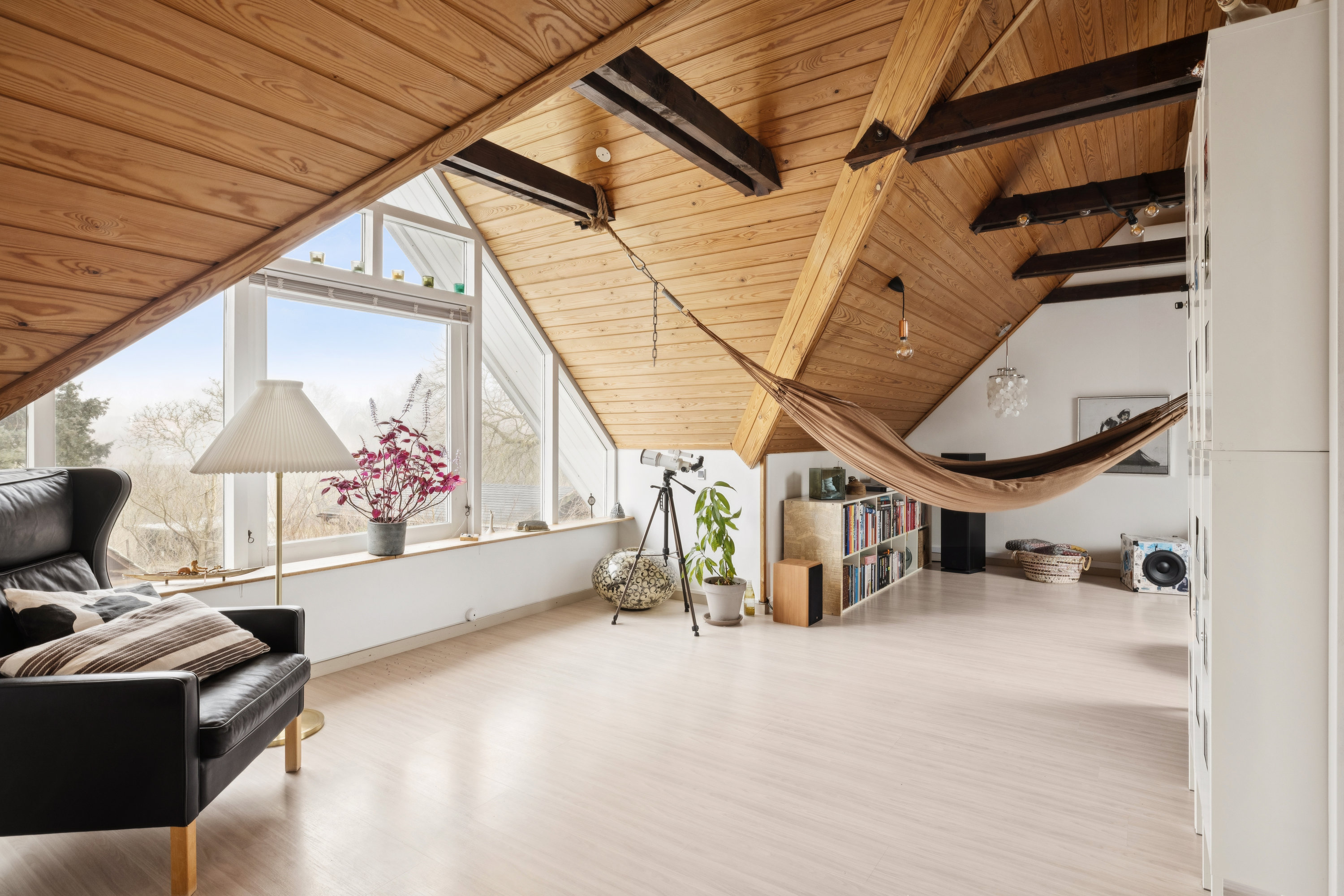 Fremhævet stue billede i fuldskærmstilstand. Billede af Lille Randers 12, Thorsager, 8410 Rønde