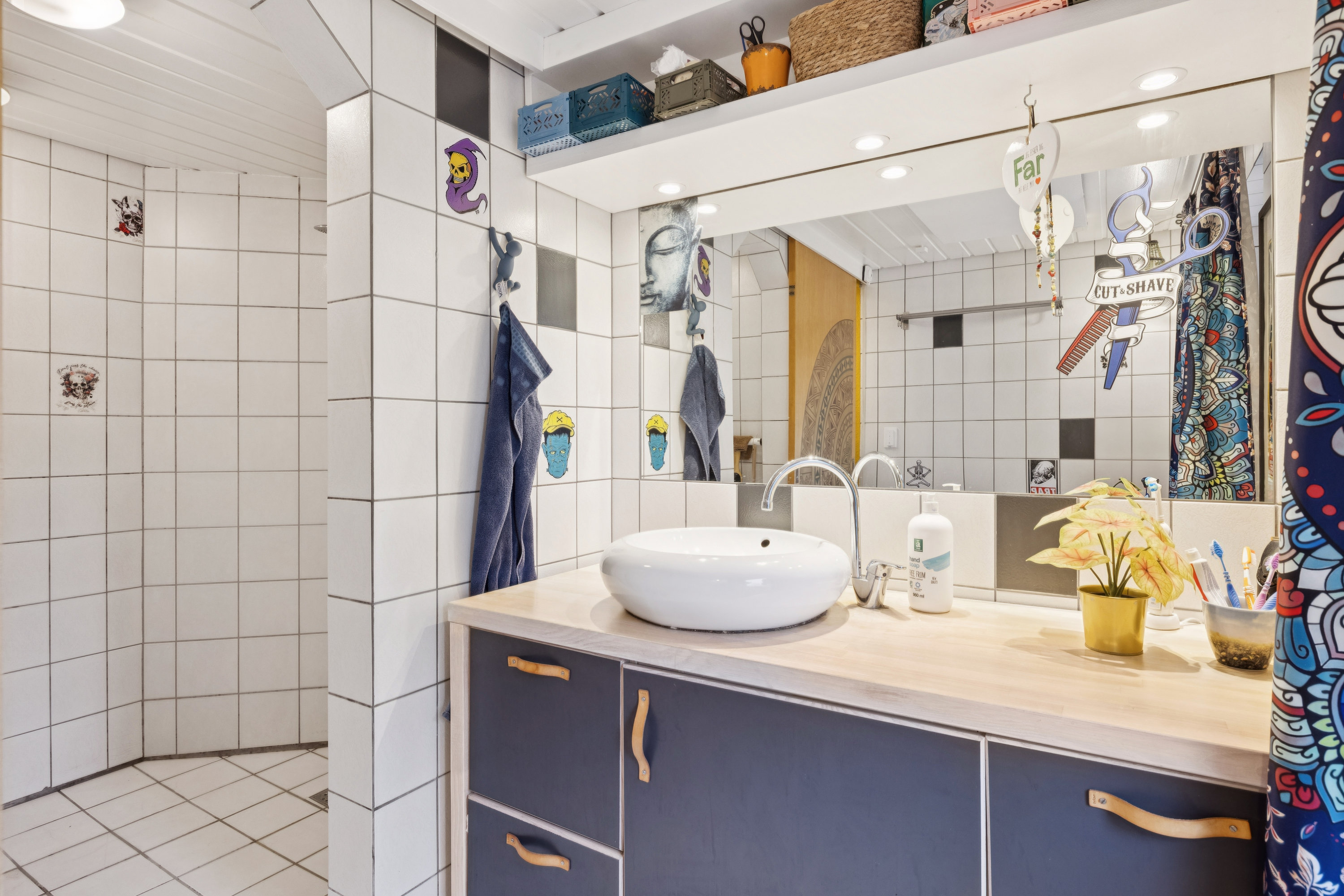 Fremhævet badeværelse billede i fuldskærmstilstand. Billede af Lille Randers 12, Thorsager, 8410 Rønde