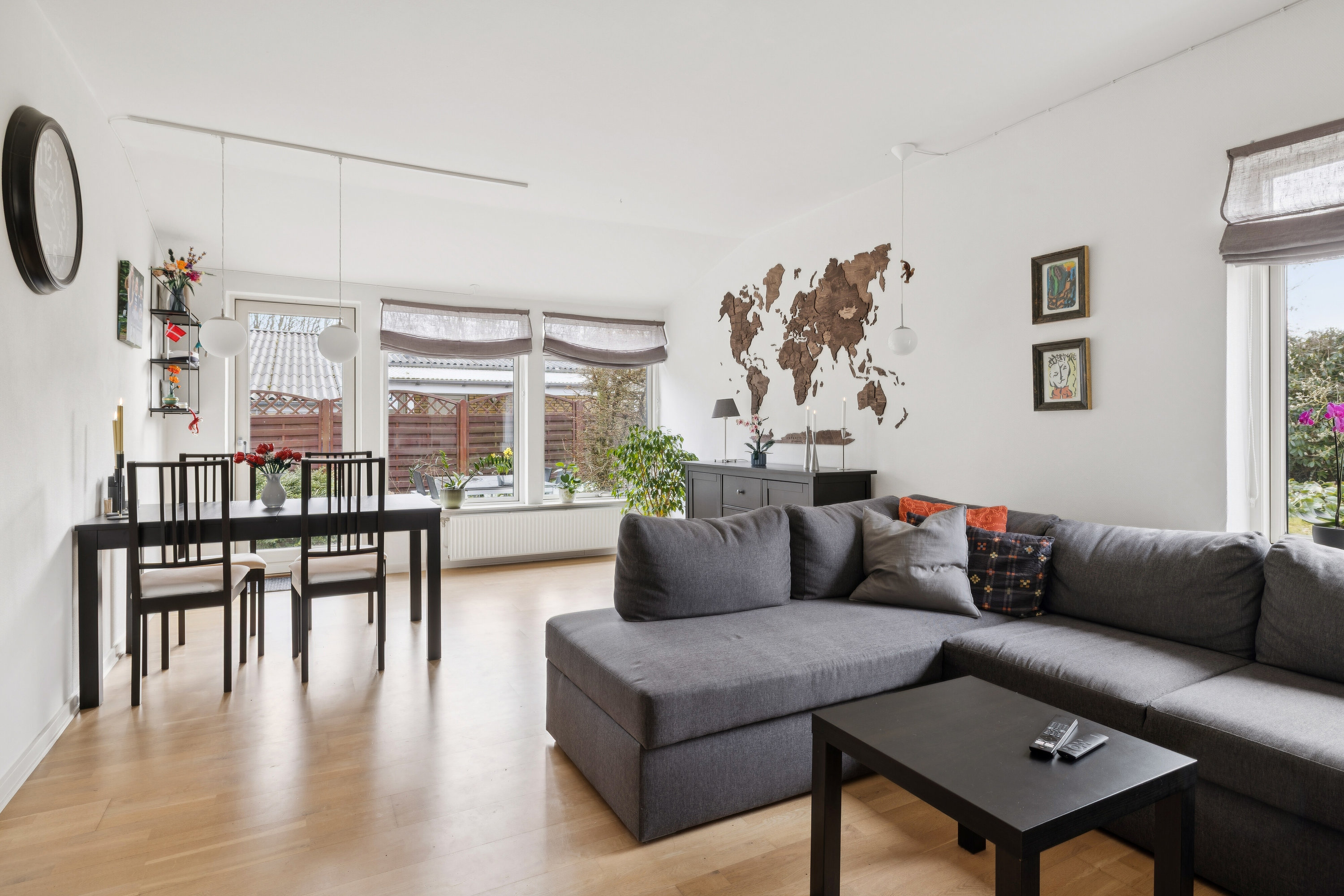 Fremhævet stue billede i fuldskærmstilstand. Billede af Fasanvej 18, 5863 Ferritslev Fyn