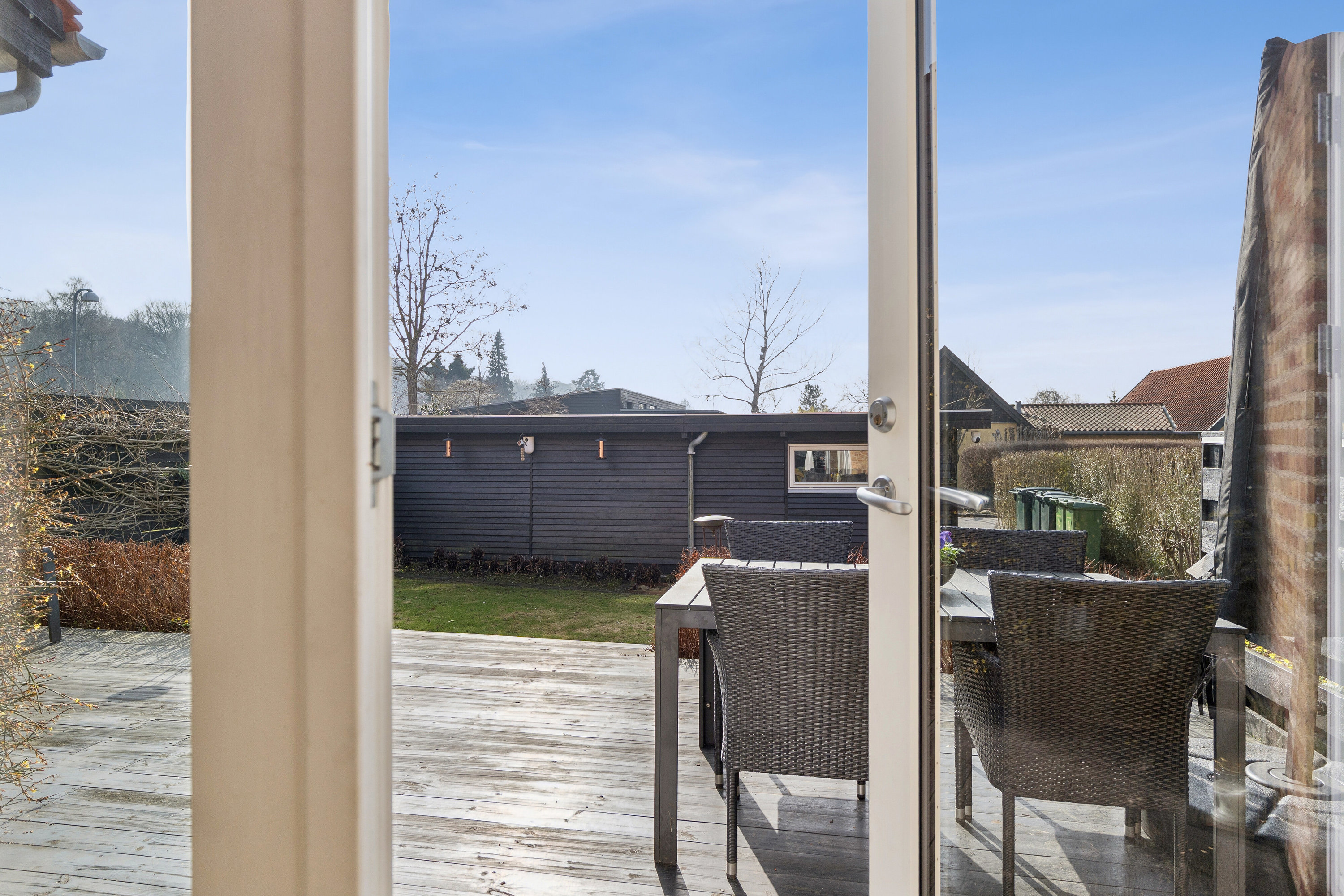 Fremhævet terrasse billede i fuldskærmstilstand. Billede af Skovfryd 9, 2800 Kongens Lyngby