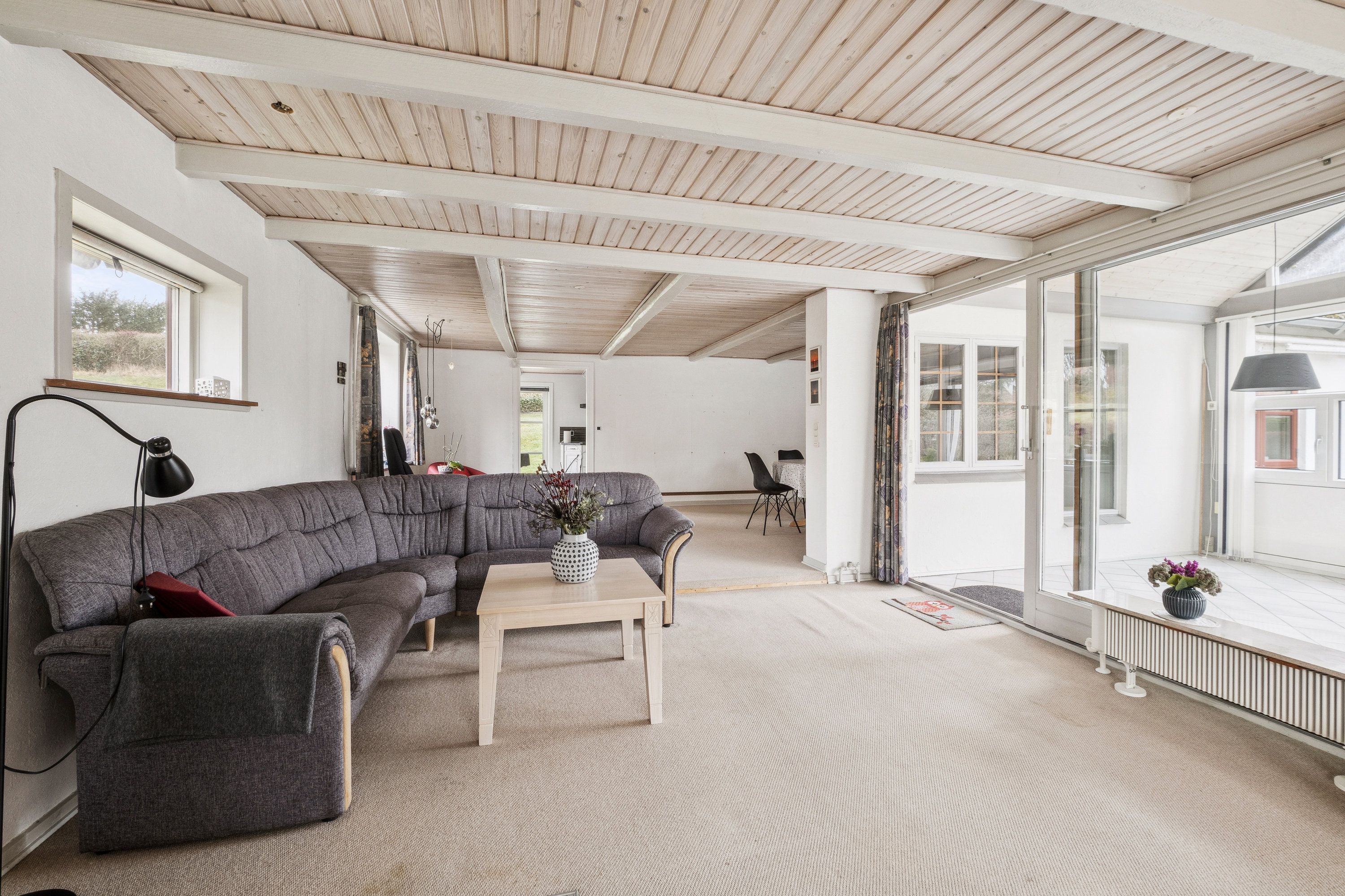 Fremhævet terrasse billede i fuldskærmstilstand. Billede af Faaruphusevej 12, Faarup, 7900 Nykøbing M