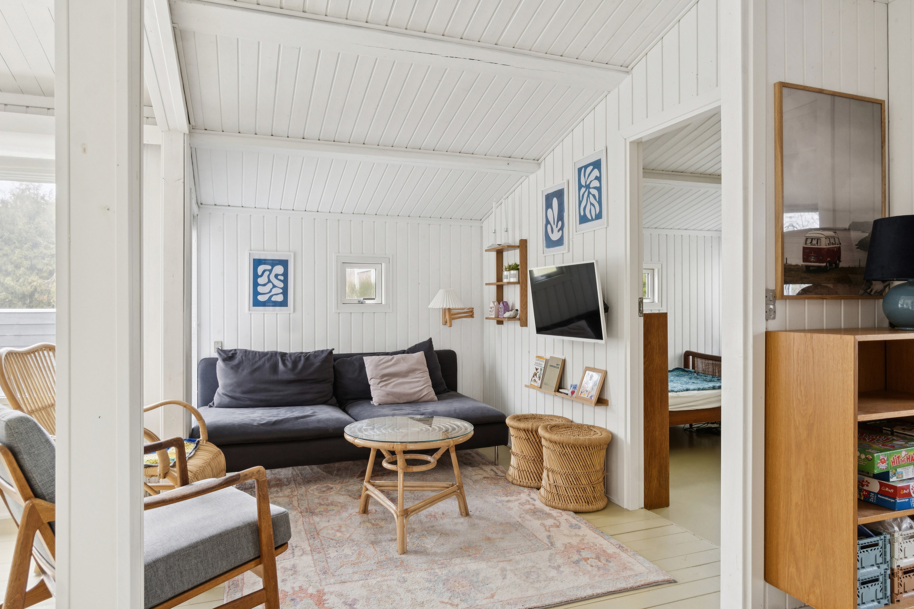 Fremhævet stue billede i fuldskærmstilstand. Billede af Sanglærkevej 4, Ll Kongsmark, 4200 Slagelse