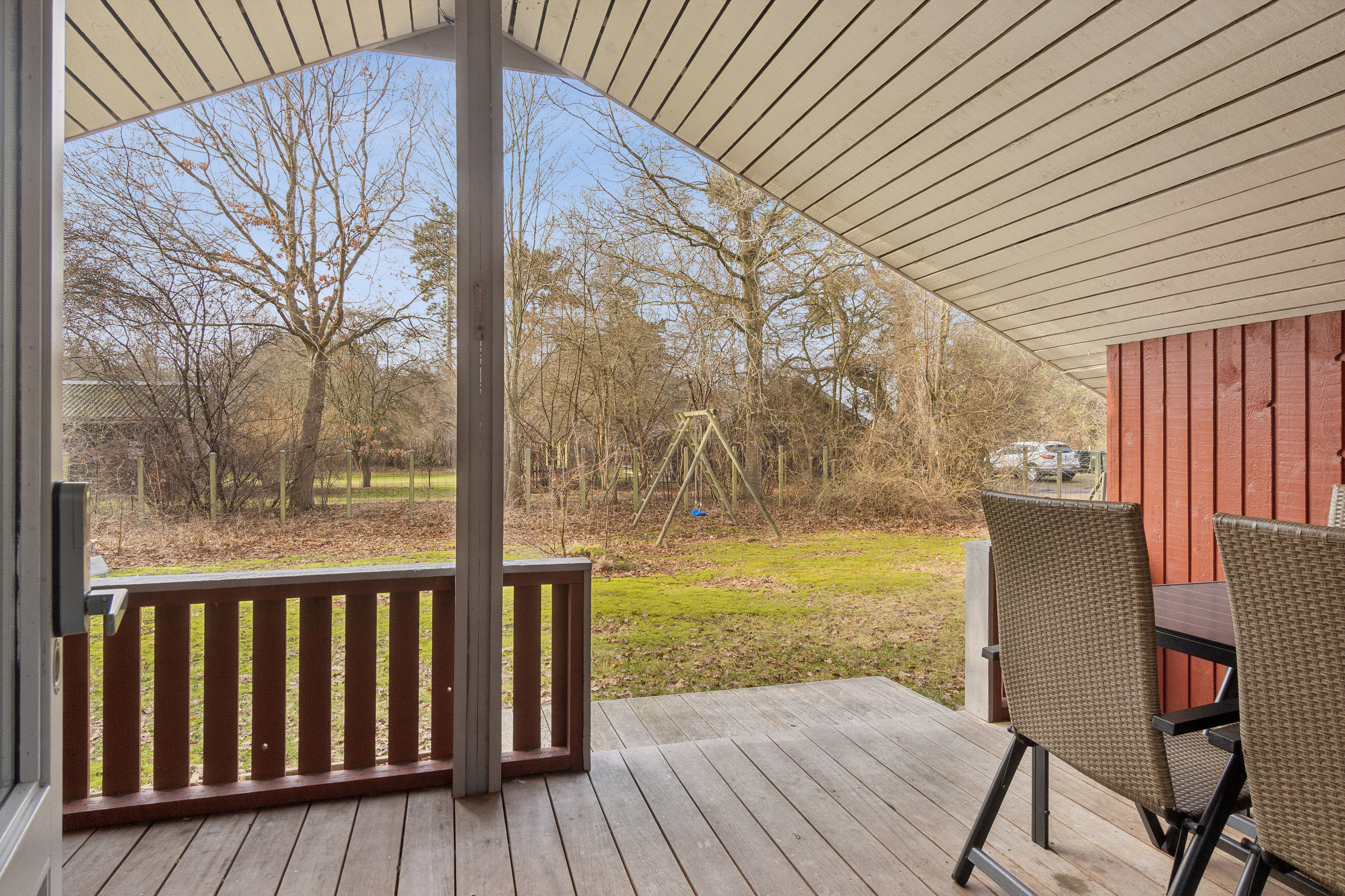 Fremhævet baghave billede i fuldskærmstilstand. Billede af Lyngvej 203A, Jyderup Lyng, 4560 Vig