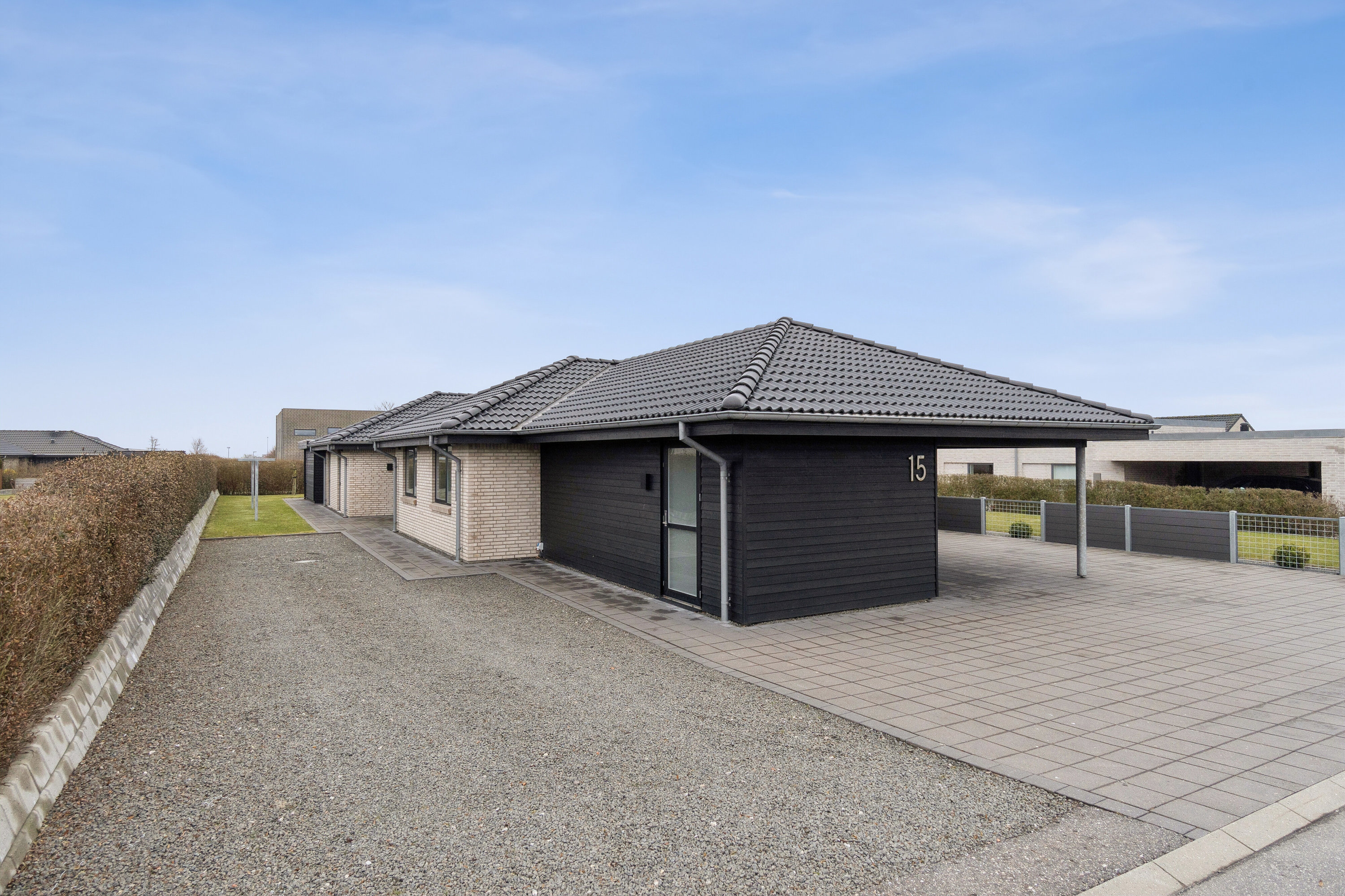 Fremhævet set fra vejen billede i fuldskærmstilstand. Billede af Myntevej 15, Fårtoft, 7700 Thisted