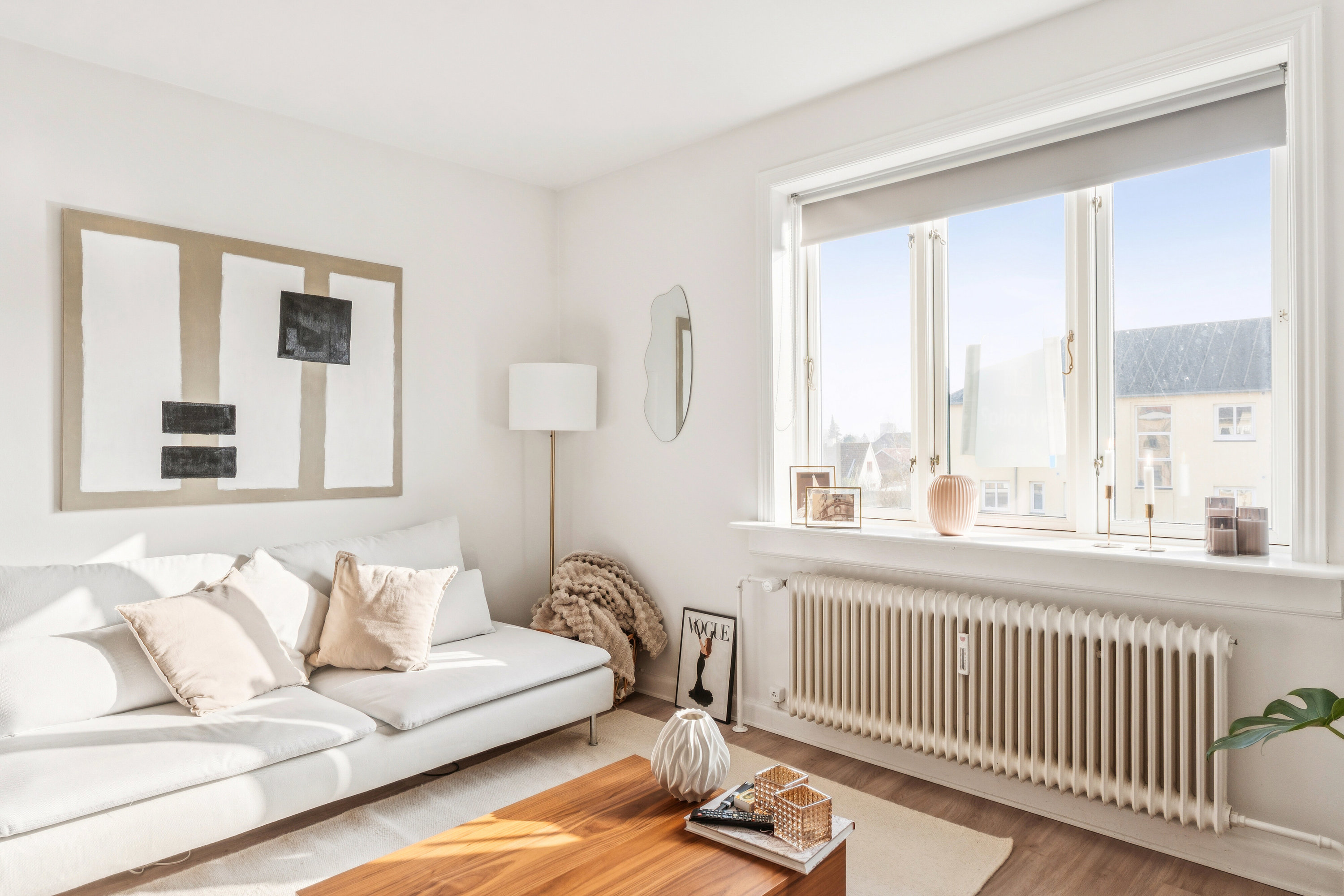 Fremhævet stue billede i fuldskærmstilstand. Billede af Rødovrevej 38, 1. tv., 2610 Rødovre