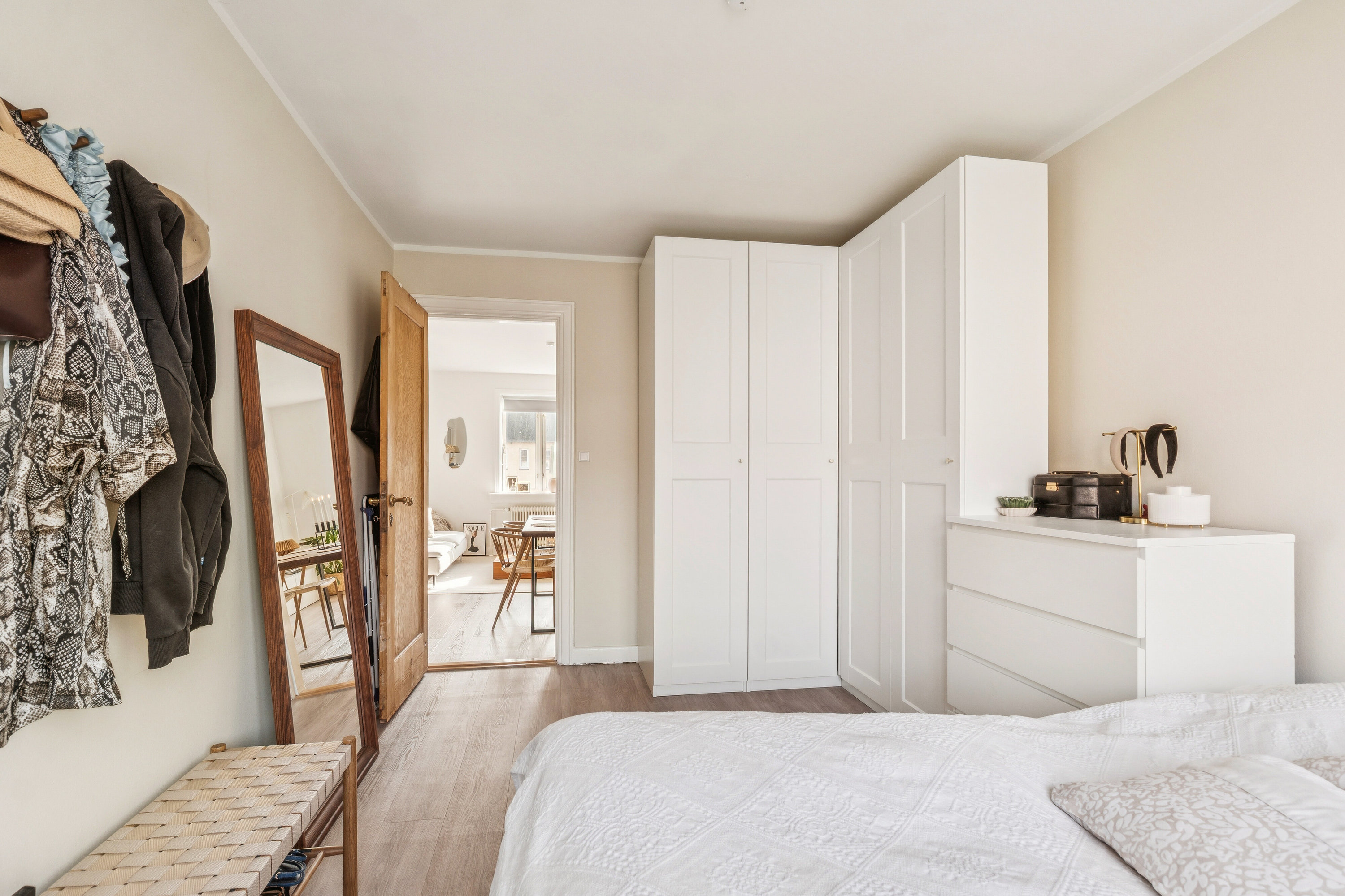 Fremhævet soveværelse billede i fuldskærmstilstand. Billede af Rødovrevej 38, 1. tv., 2610 Rødovre