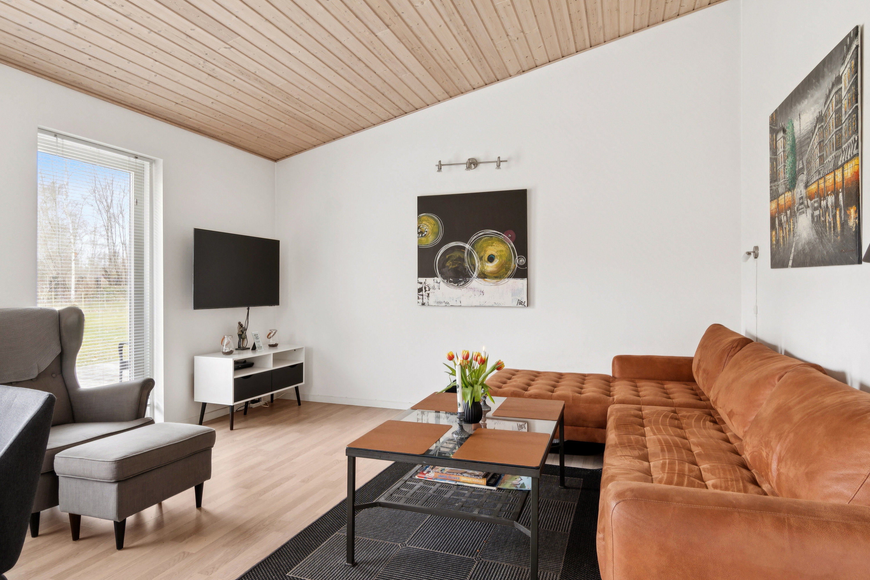 Fremhævet stue billede i fuldskærmstilstand. Billede af Mosevej 16, Lammefjorden, 4571 Grevinge