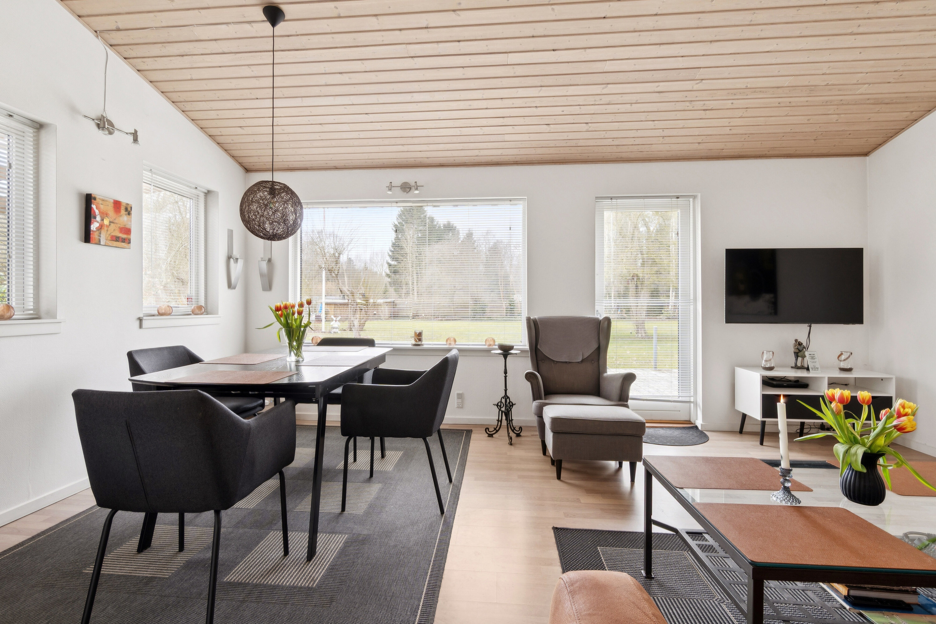 Fremhævet spisestue billede i fuldskærmstilstand. Billede af Mosevej 16, Lammefjorden, 4571 Grevinge