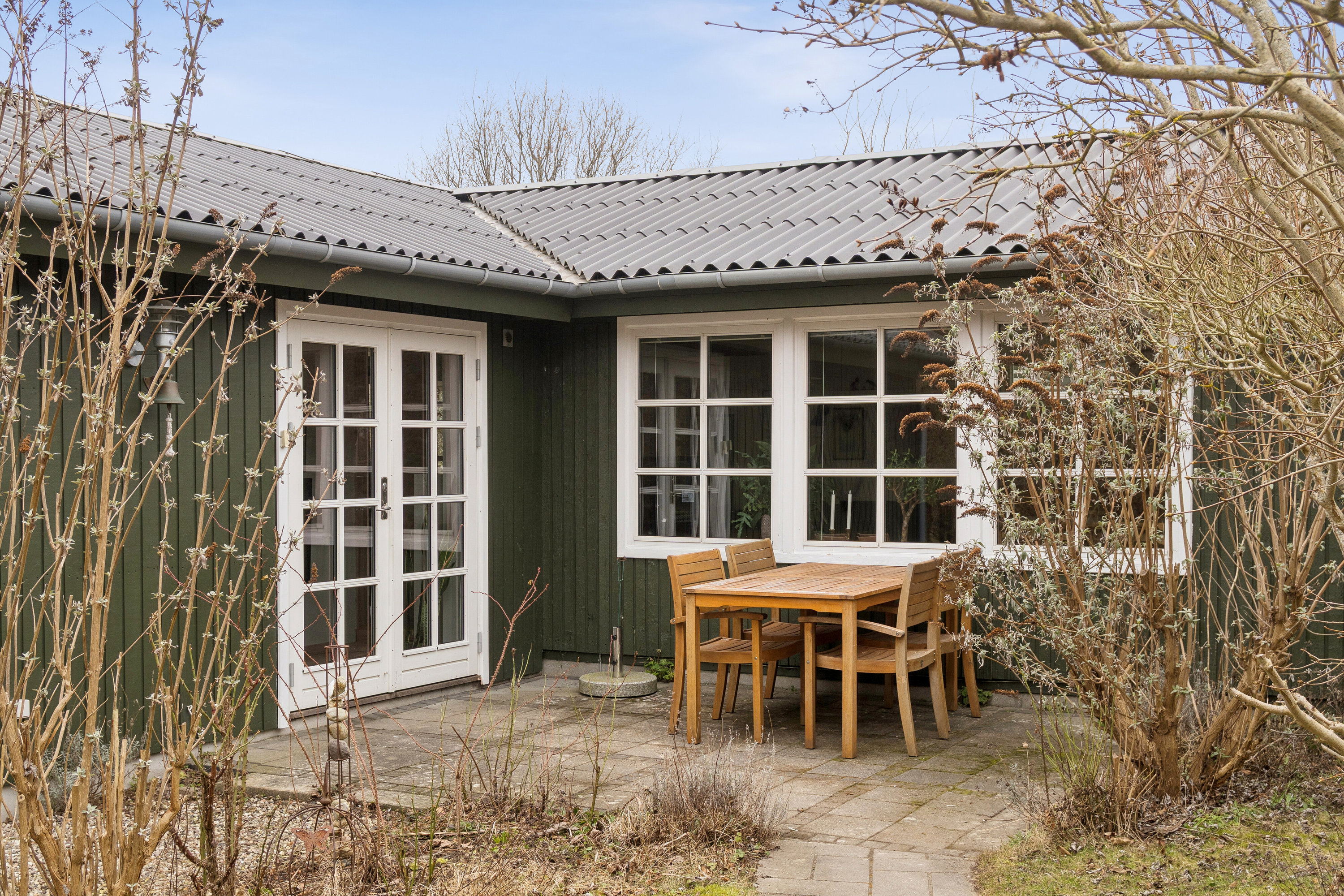 Fremhævet baghave billede i fuldskærmstilstand. Billede af Klinteborgvej 26, Ordrup, 4540 Fårevejle