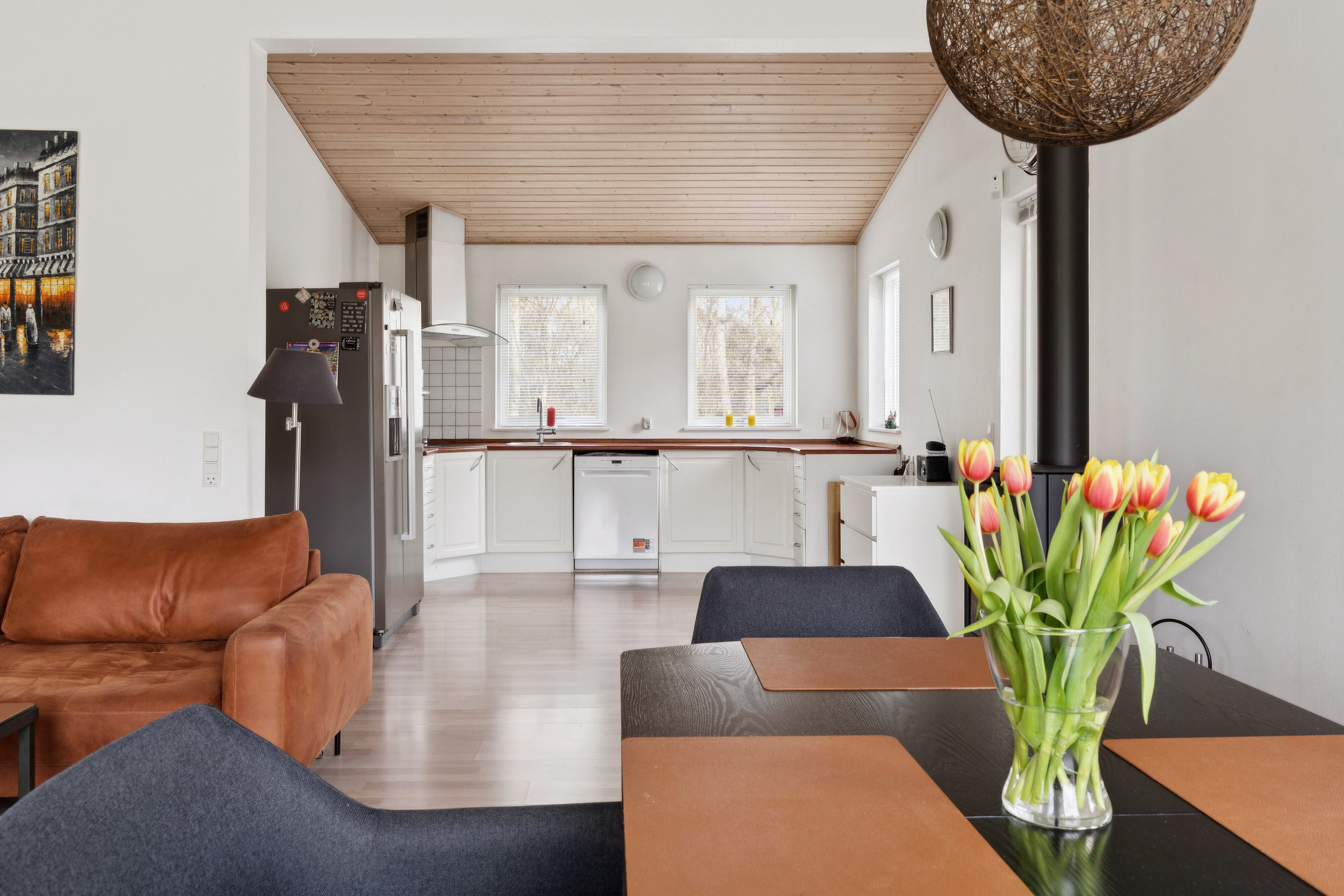 Fremhævet stue billede i fuldskærmstilstand. Billede af Mosevej 16, Lammefjorden, 4571 Grevinge