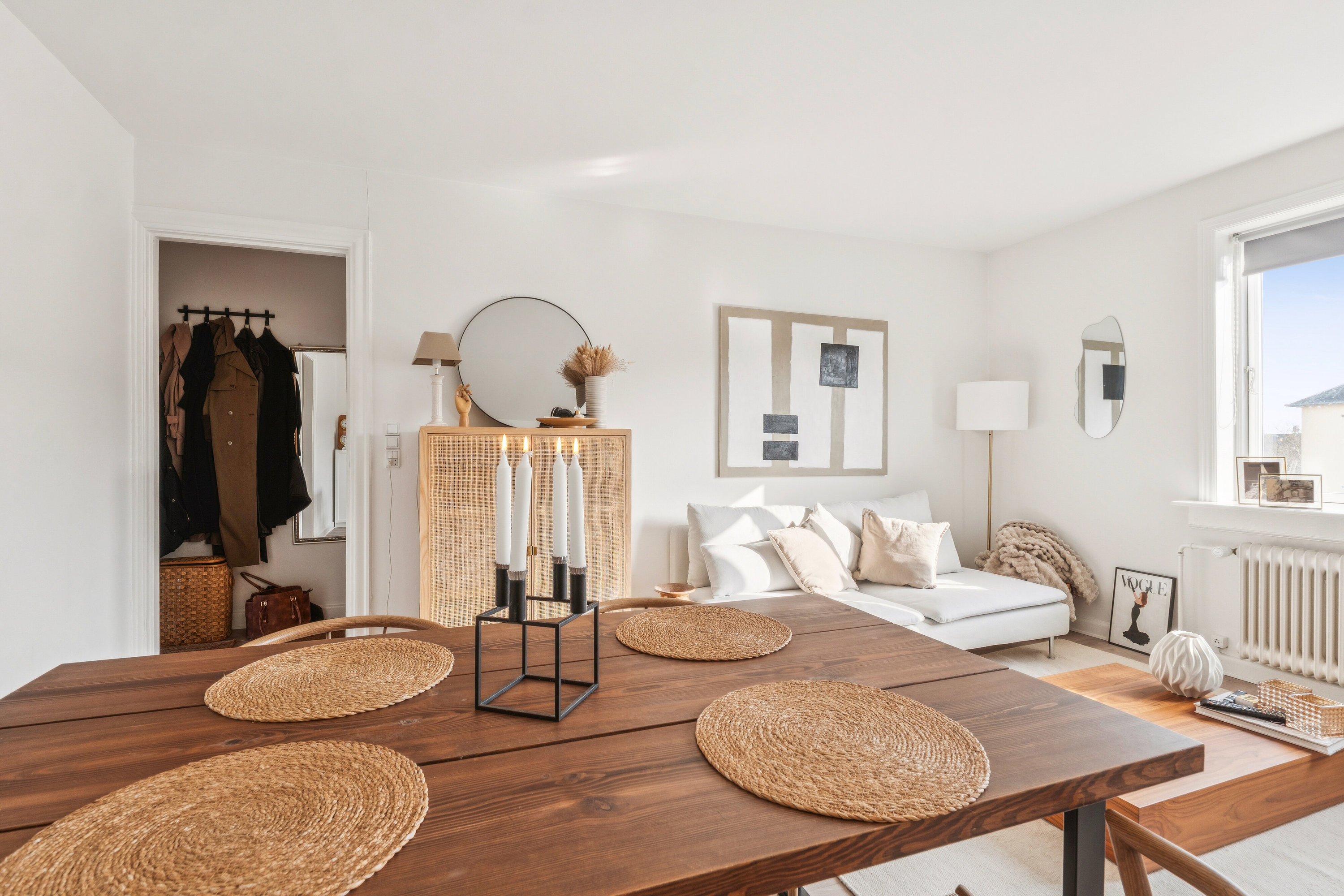 Fremhævet spisestue billede i fuldskærmstilstand. Billede af Rødovrevej 38, 1. tv., 2610 Rødovre