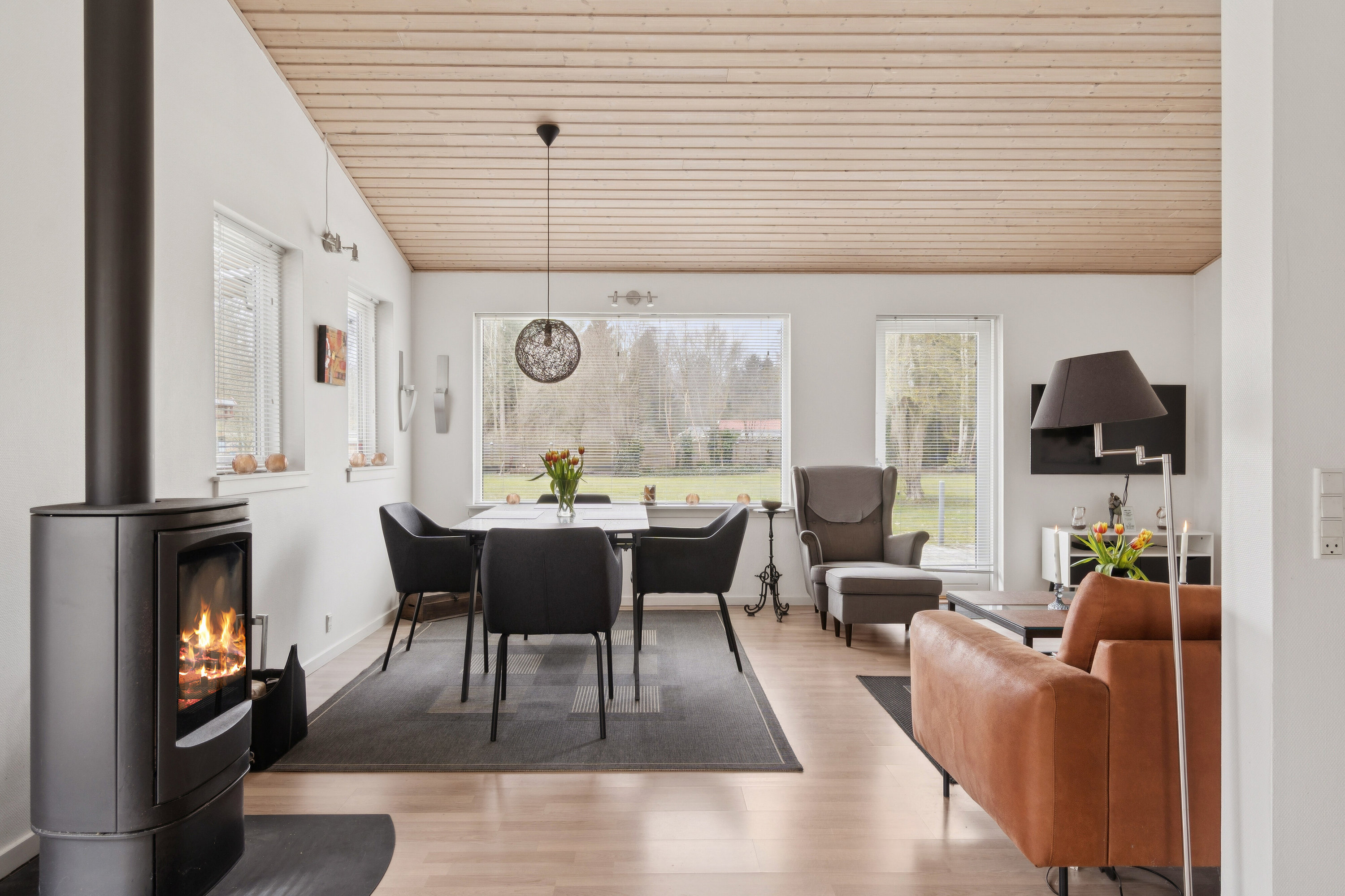 Fremhævet spisestue billede i fuldskærmstilstand. Billede af Mosevej 16, Lammefjorden, 4571 Grevinge
