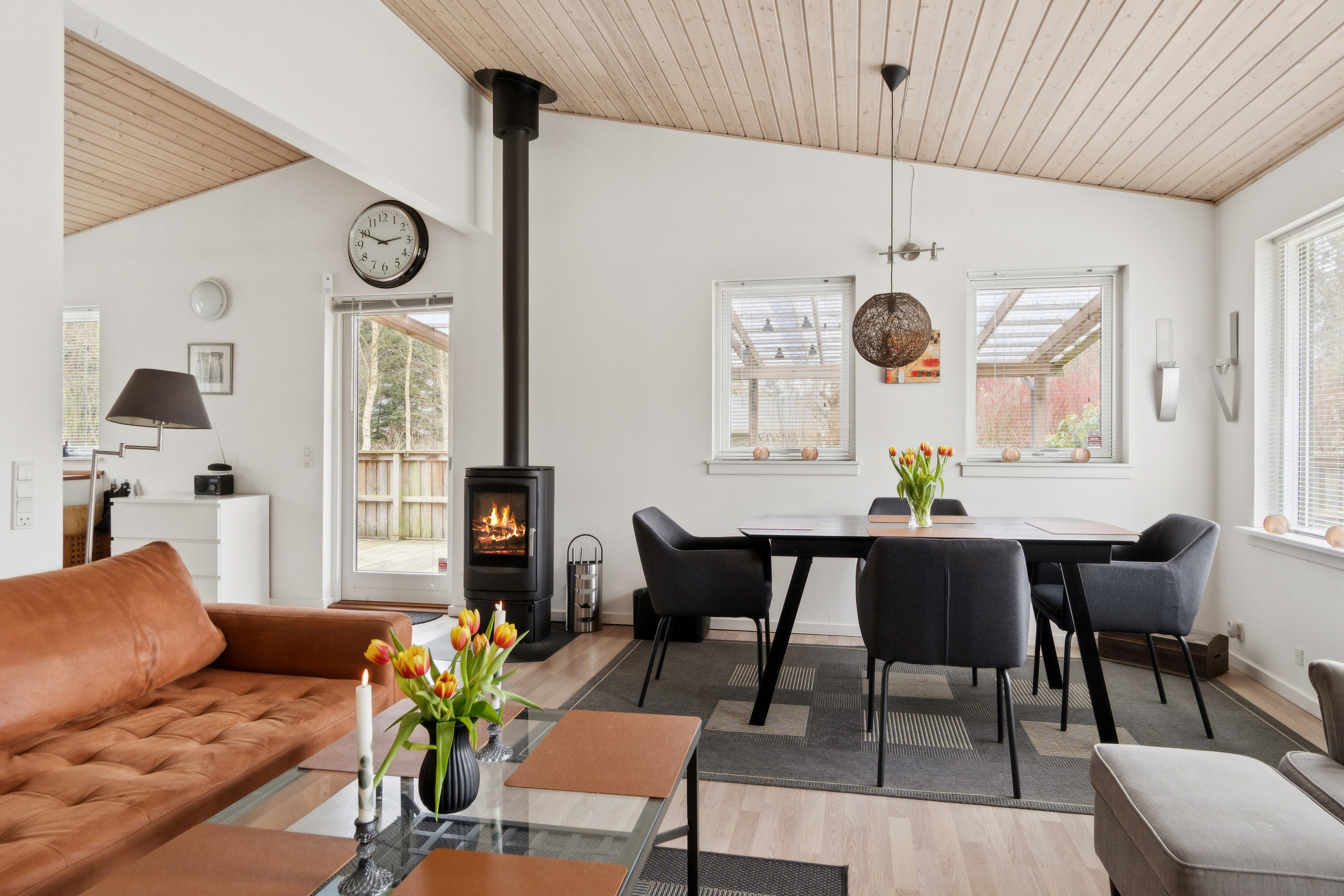 Fremhævet stue billede i fuldskærmstilstand. Billede af Mosevej 16, Lammefjorden, 4571 Grevinge