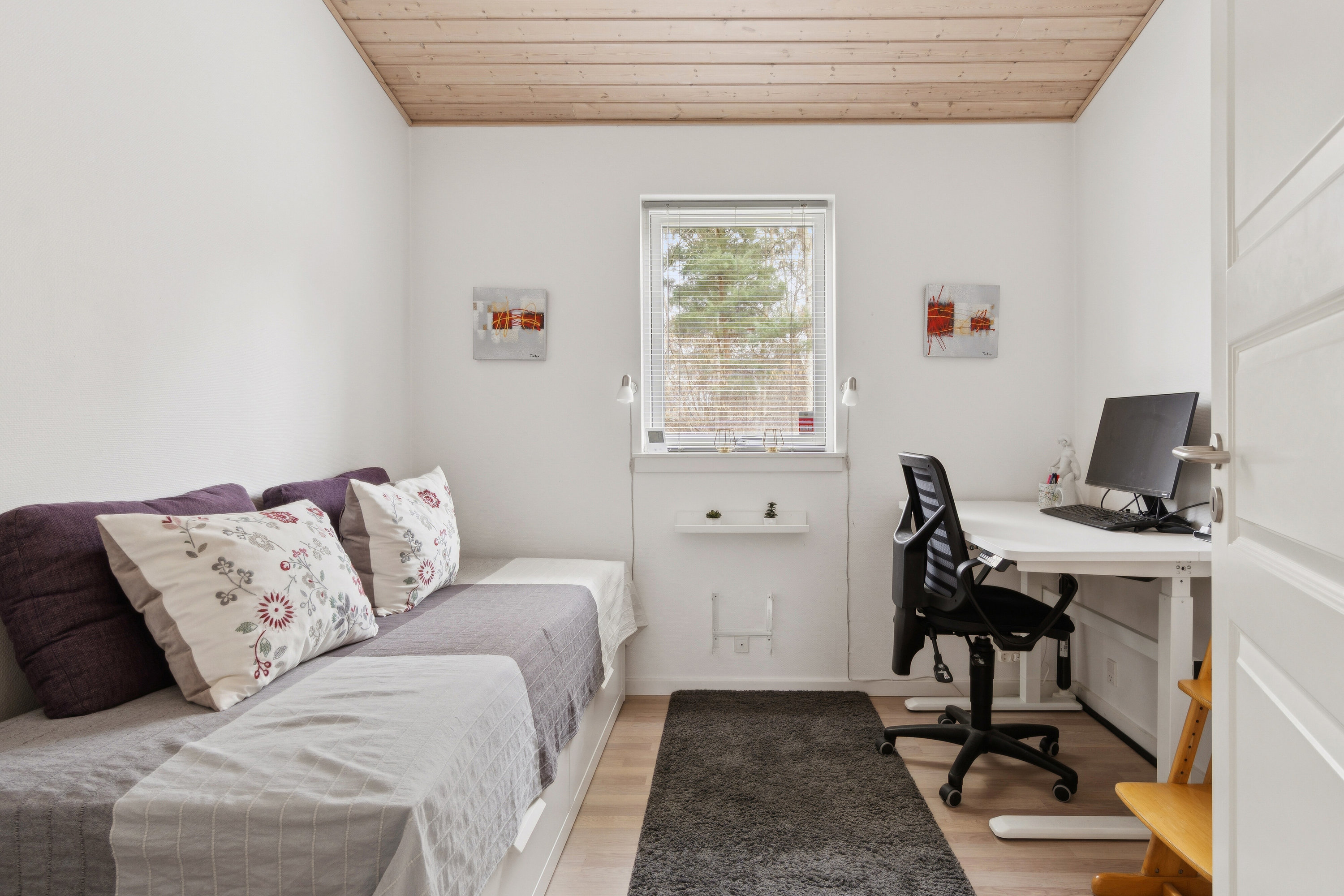 Fremhævet soveværelse billede i fuldskærmstilstand. Billede af Mosevej 16, Lammefjorden, 4571 Grevinge