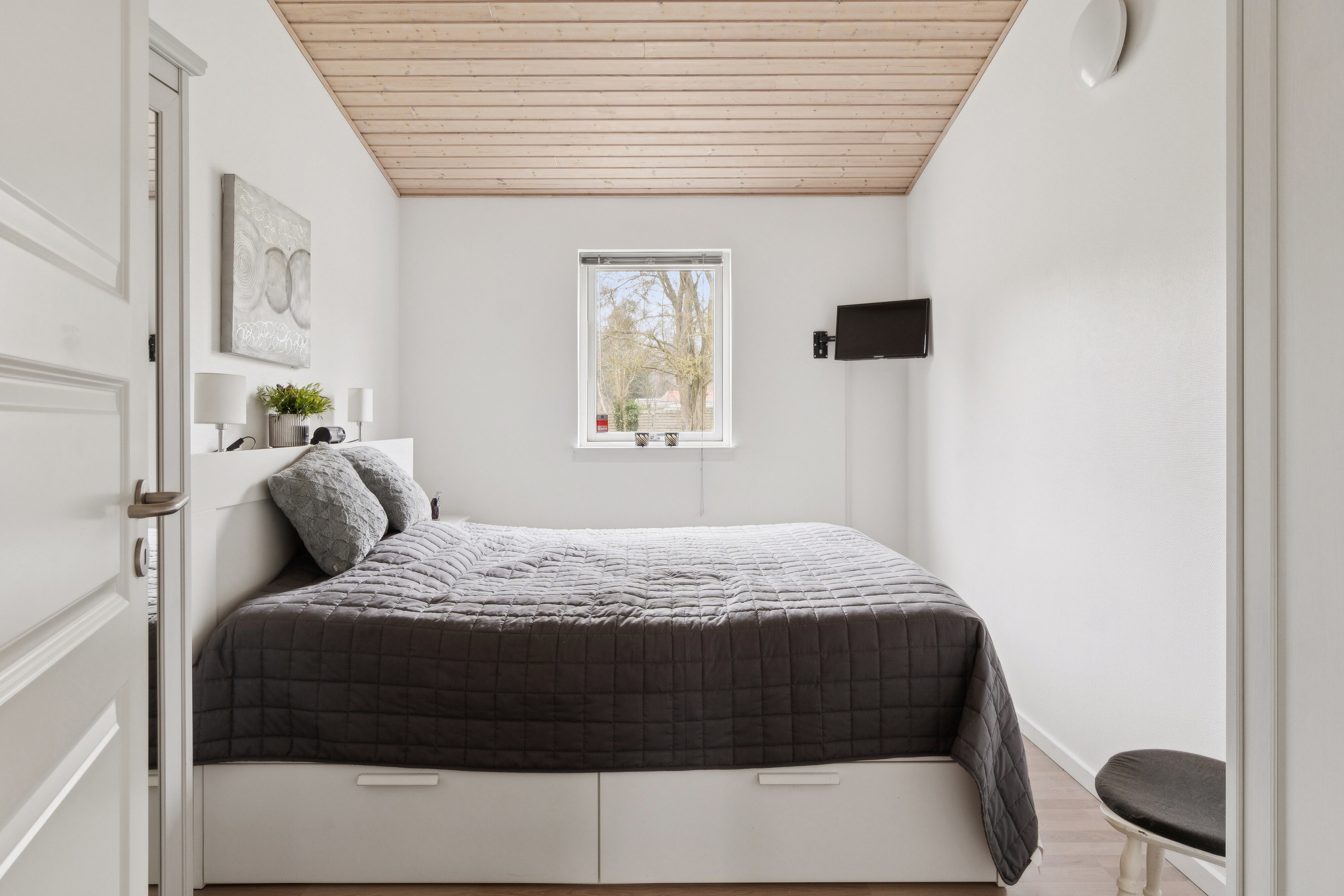 Fremhævet soveværelse billede i fuldskærmstilstand. Billede af Mosevej 16, Lammefjorden, 4571 Grevinge