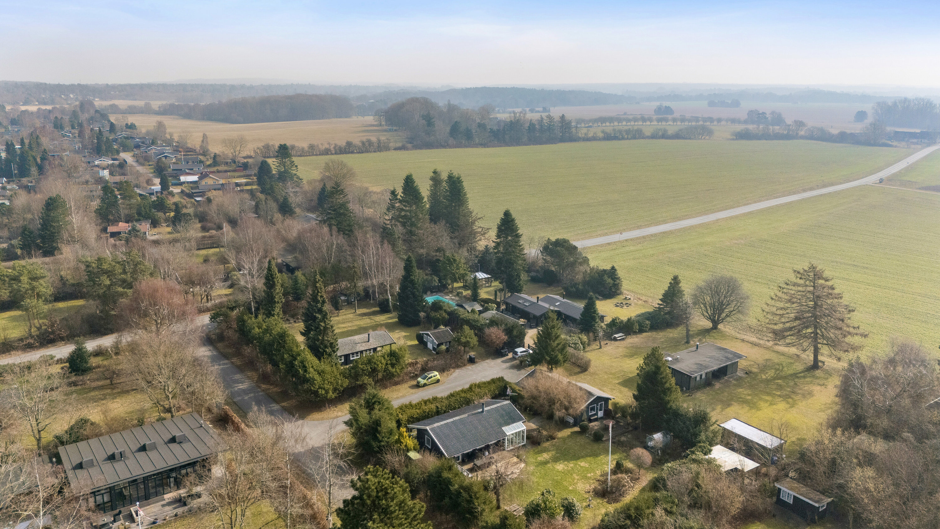 Fremhævet luftfoto billede i fuldskærmstilstand. Billede af Ny-Ager 7, Villingerød, 3120 Dronningmølle