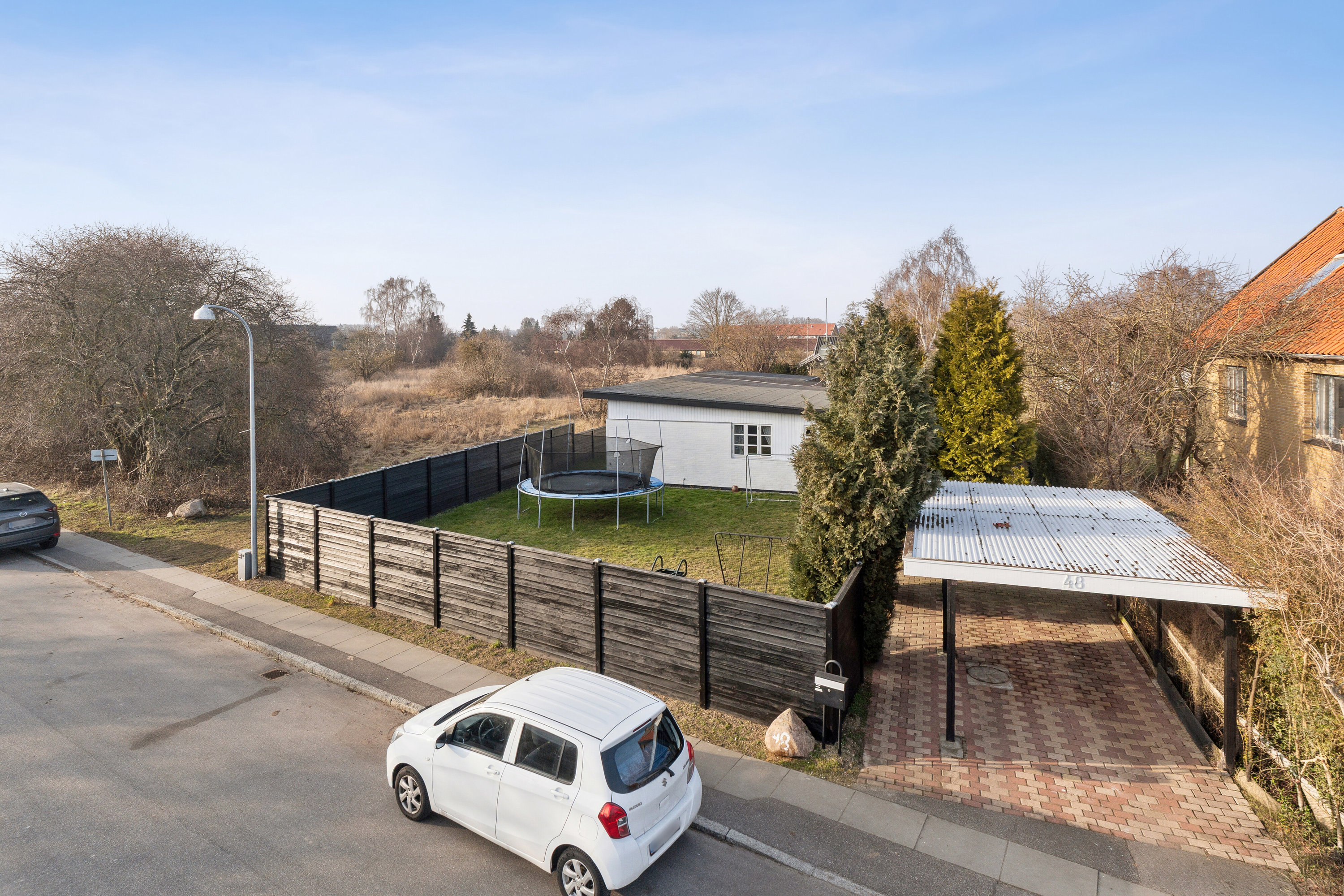 Fremhævet set fra vejen billede i fuldskærmstilstand. Billede af Krebsevej 48, 2650 Hvidovre