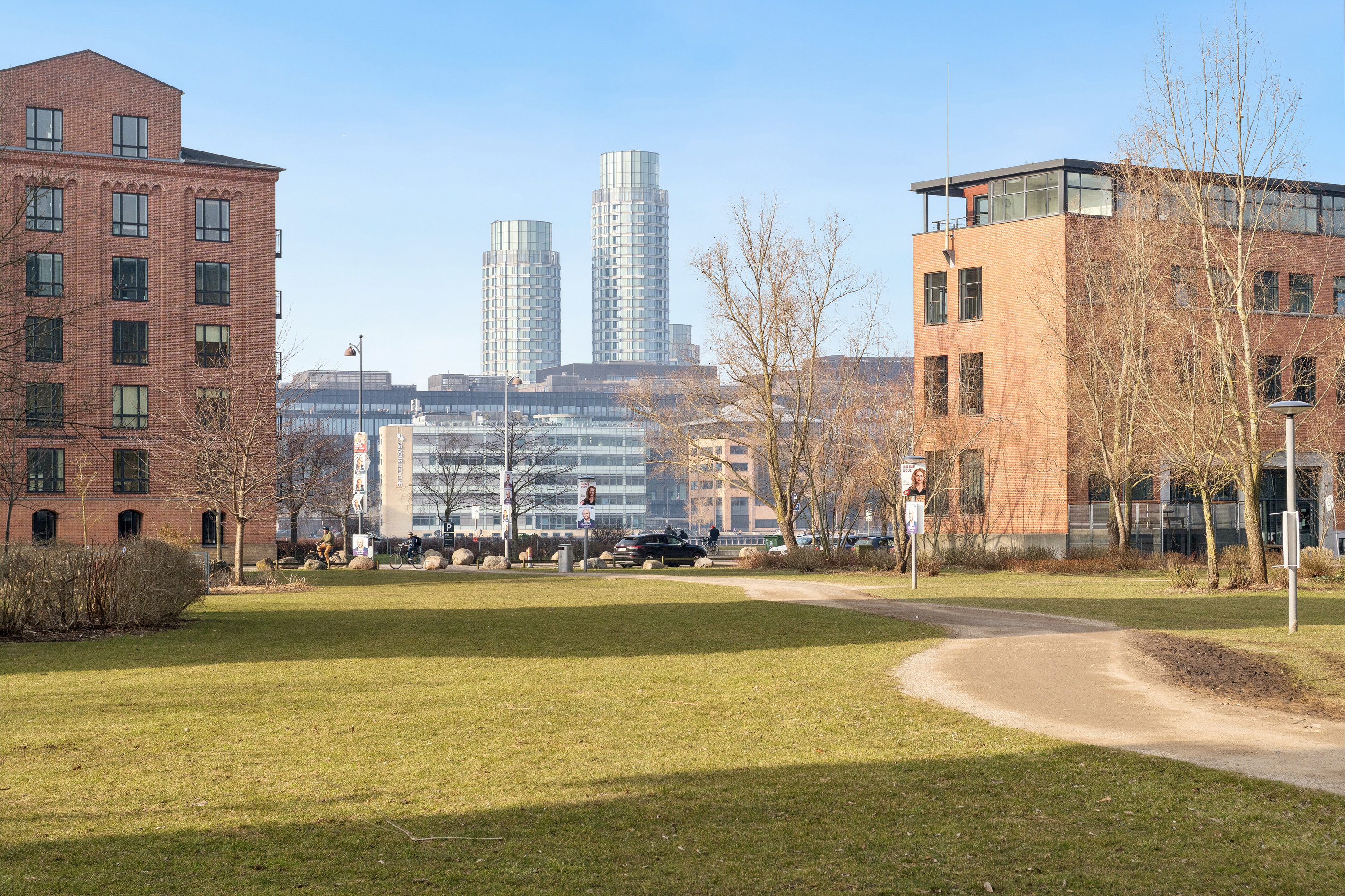 Fremhævet set fra haven billede i fuldskærmstilstand. Billede af Erik Eriksens Gade 11, 2. tv., 2300 København S