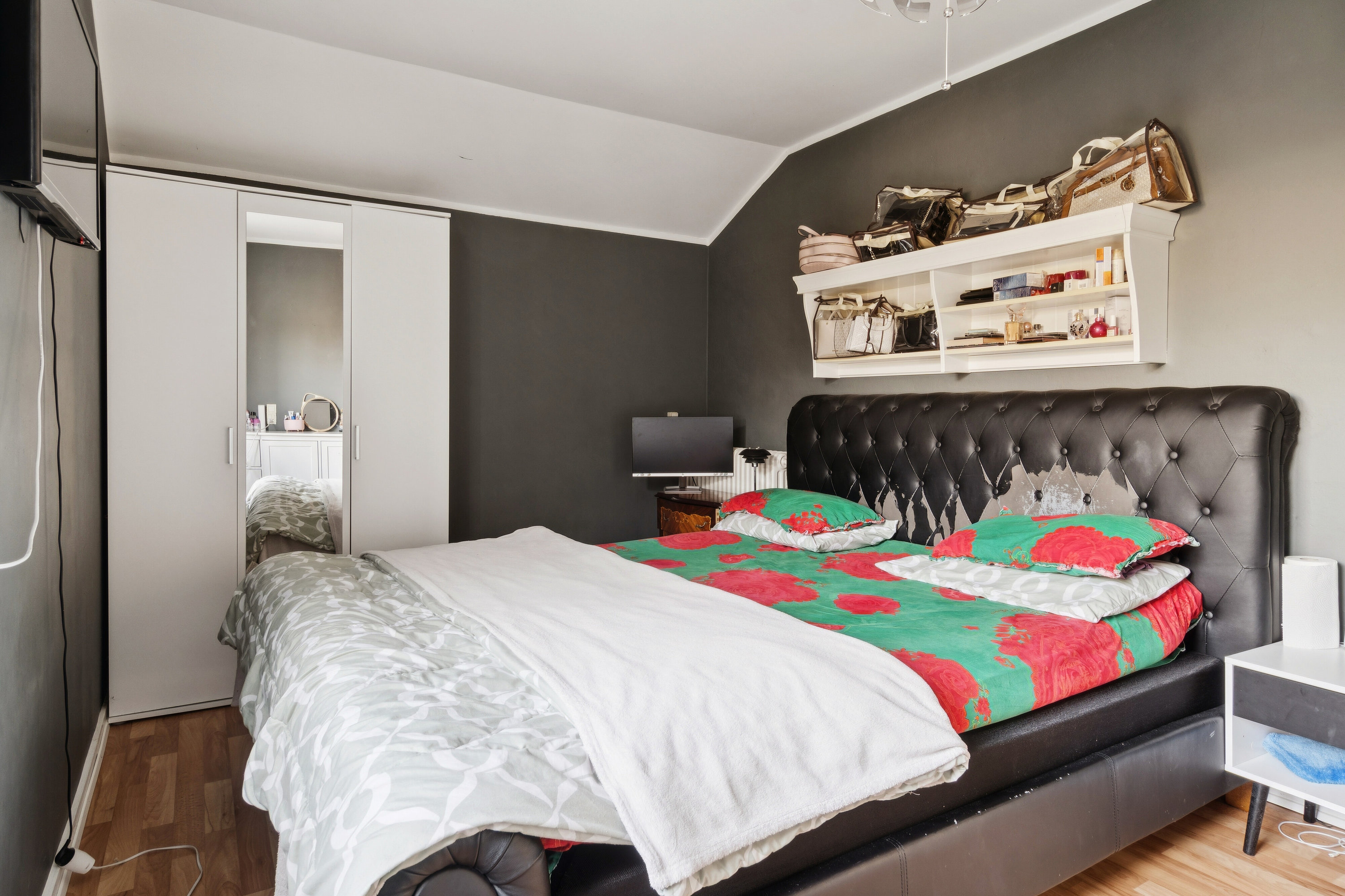 Fremhævet forældresoveværelse billede i fuldskærmstilstand. Billede af Kildevang 10, 4690 Haslev