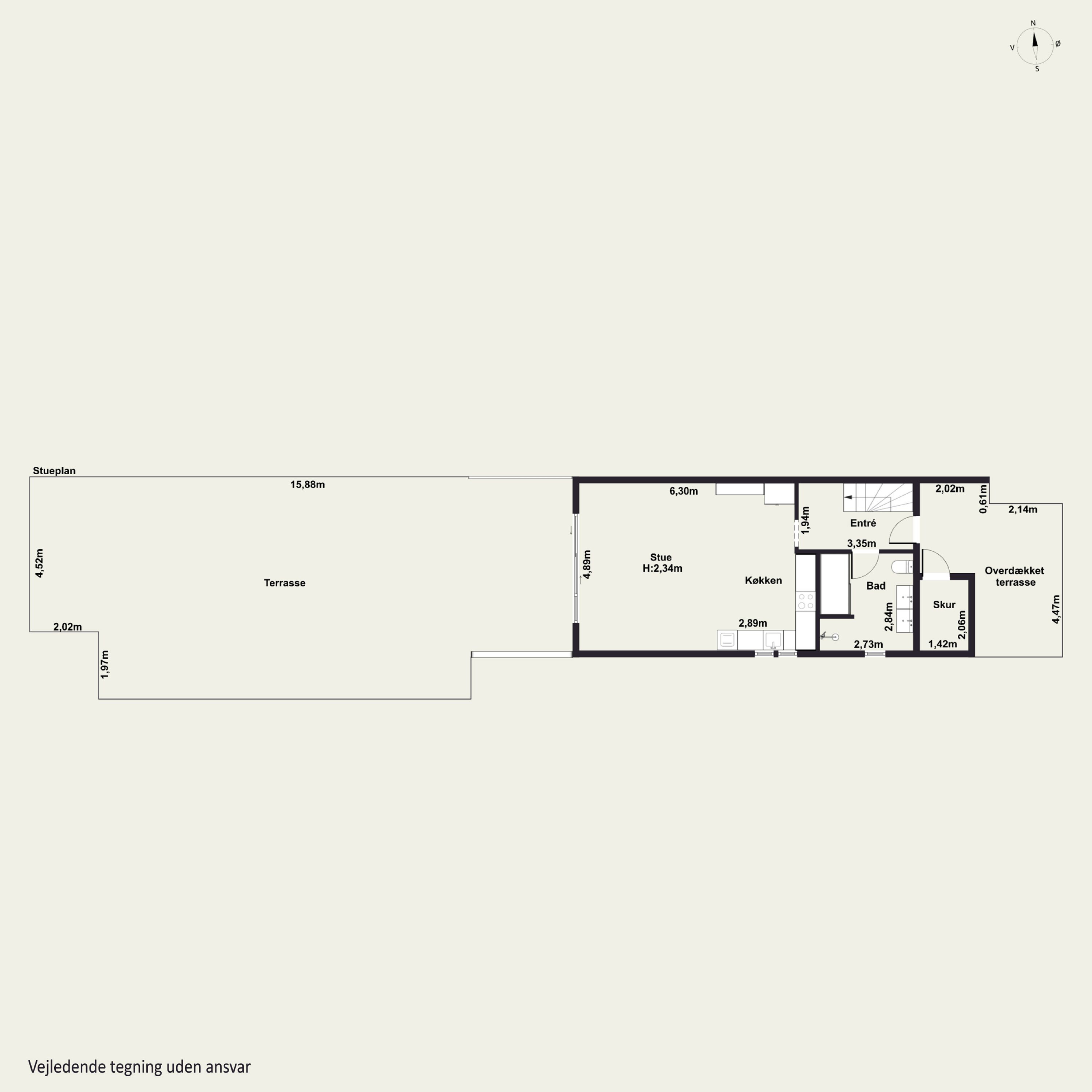 Plantegninger billede af Kirsebærvej 32, 4720 Præstø