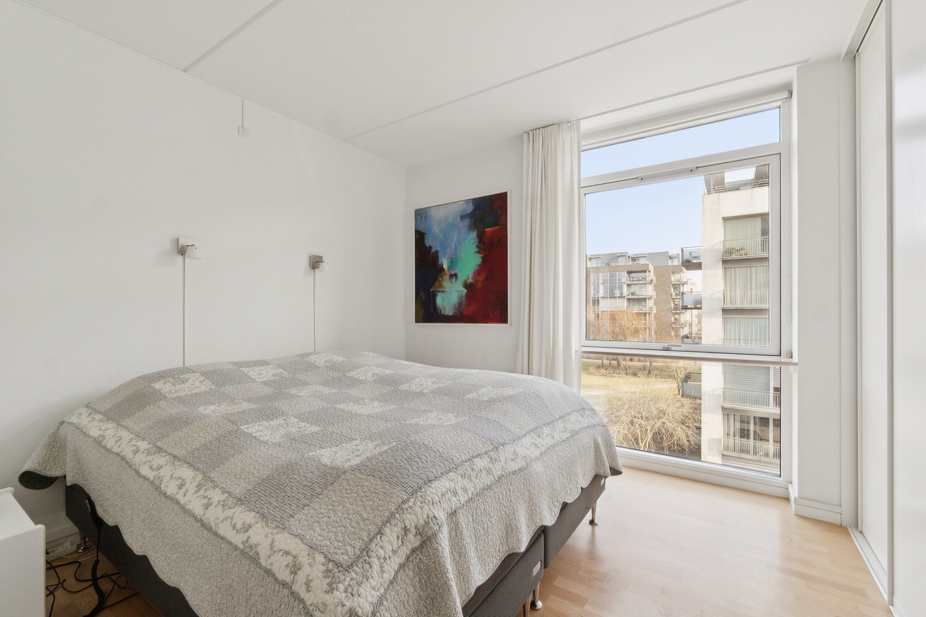 Fremhævet soveværelse billede i fuldskærmstilstand. Billede af Erik Eriksens Gade 11, 2. tv., 2300 København S